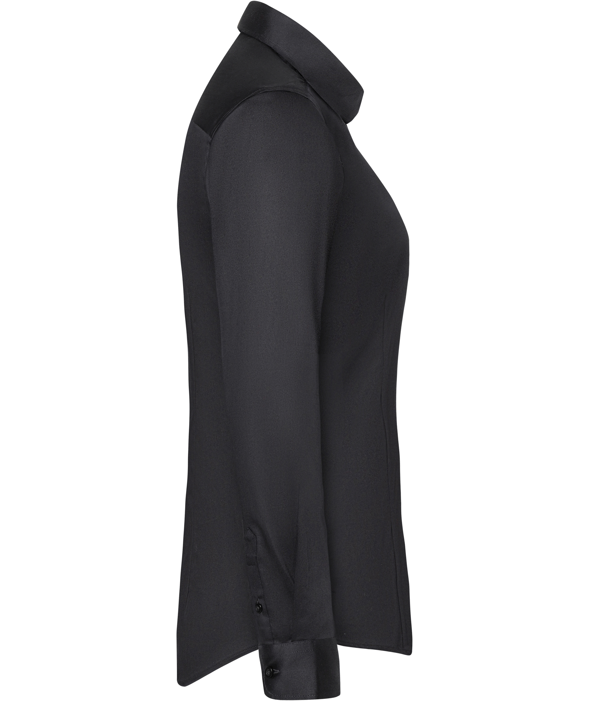 Karlowsky Stretch dameskjorte, Black, large image number 3