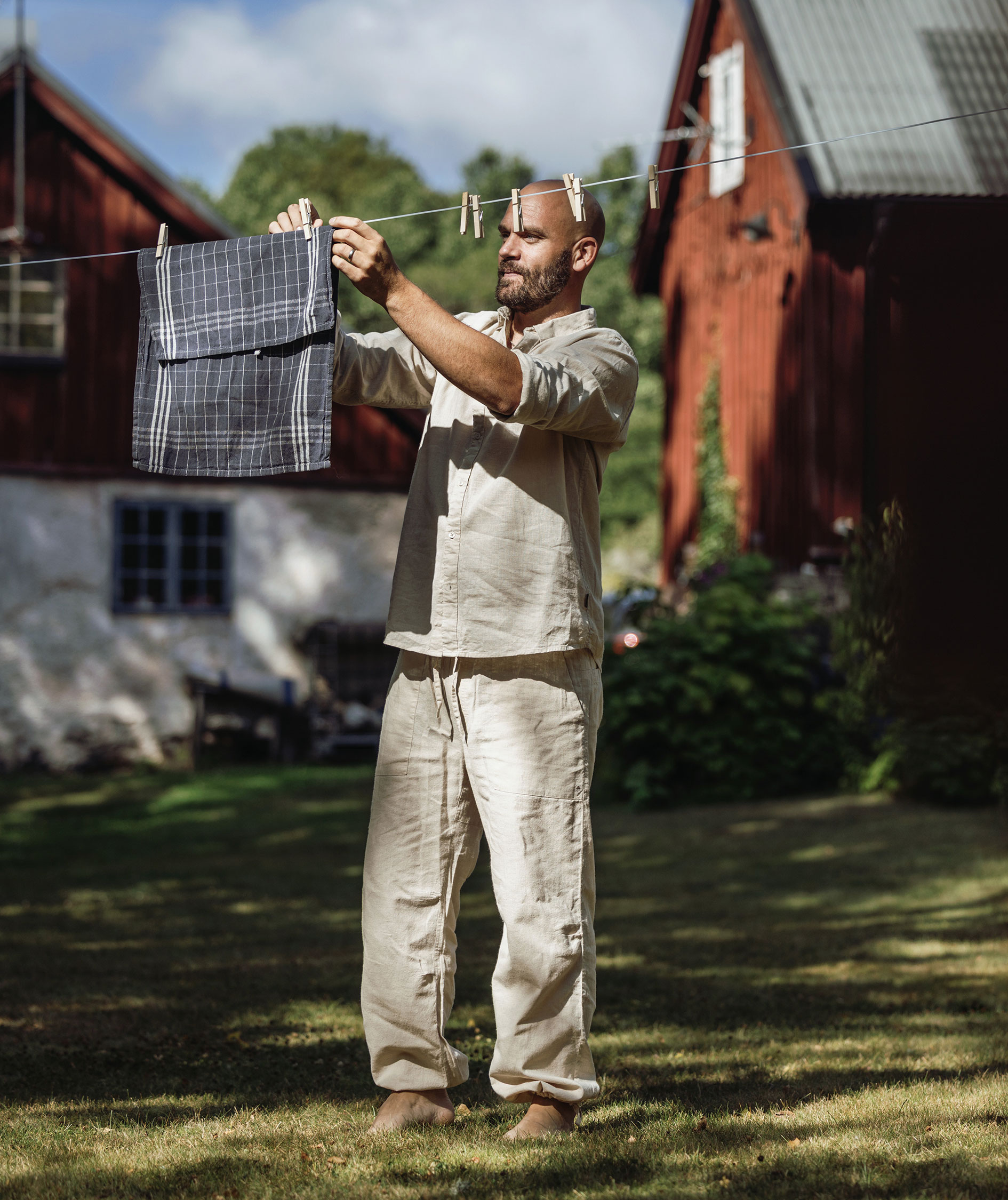 Pinewood V&auml;rnamo InsectSafe bukser, Linen Beige