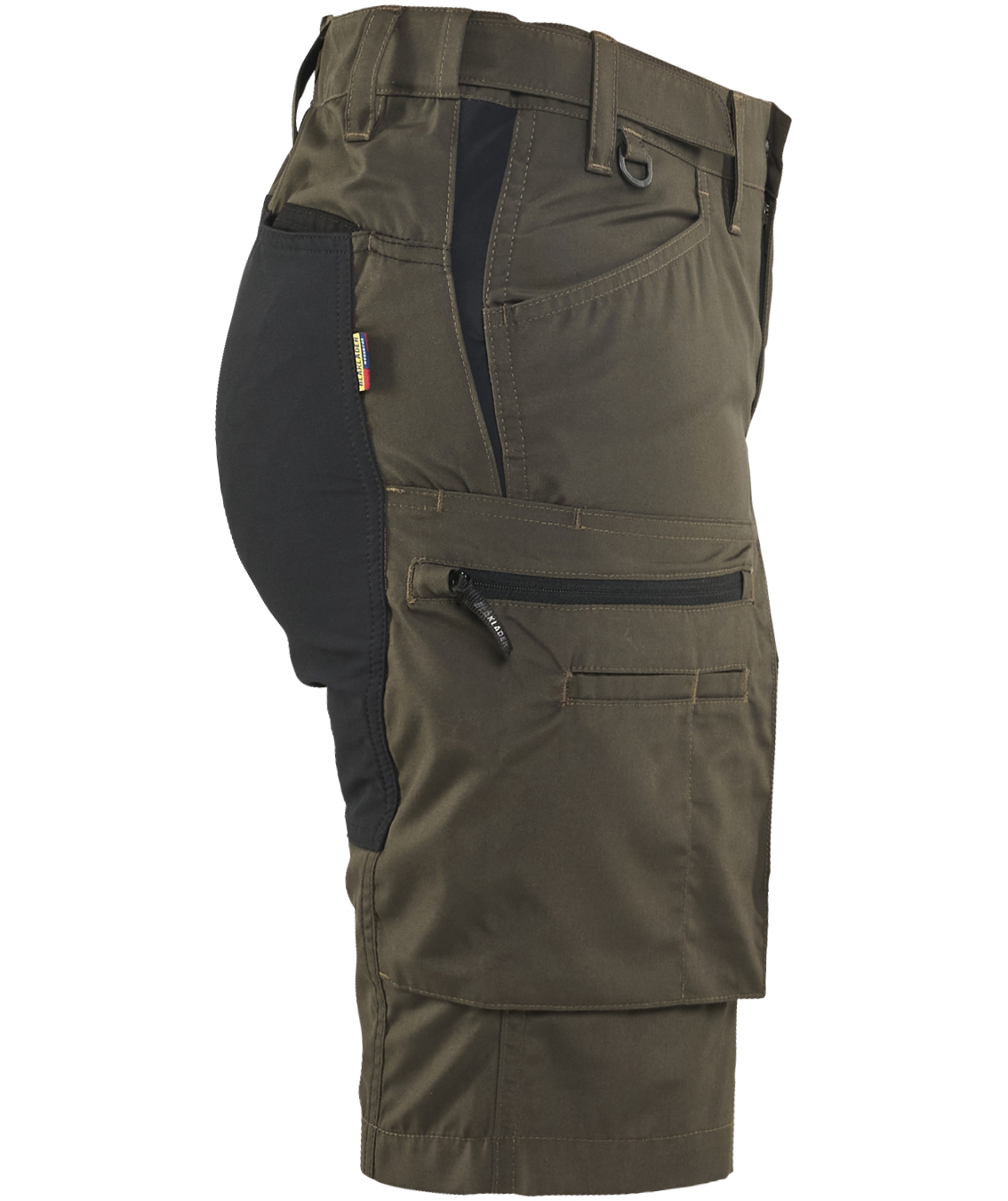 Bl&aring;kl&auml;der Unite women's serviceshorts, Olive Green/Black, large image number 2