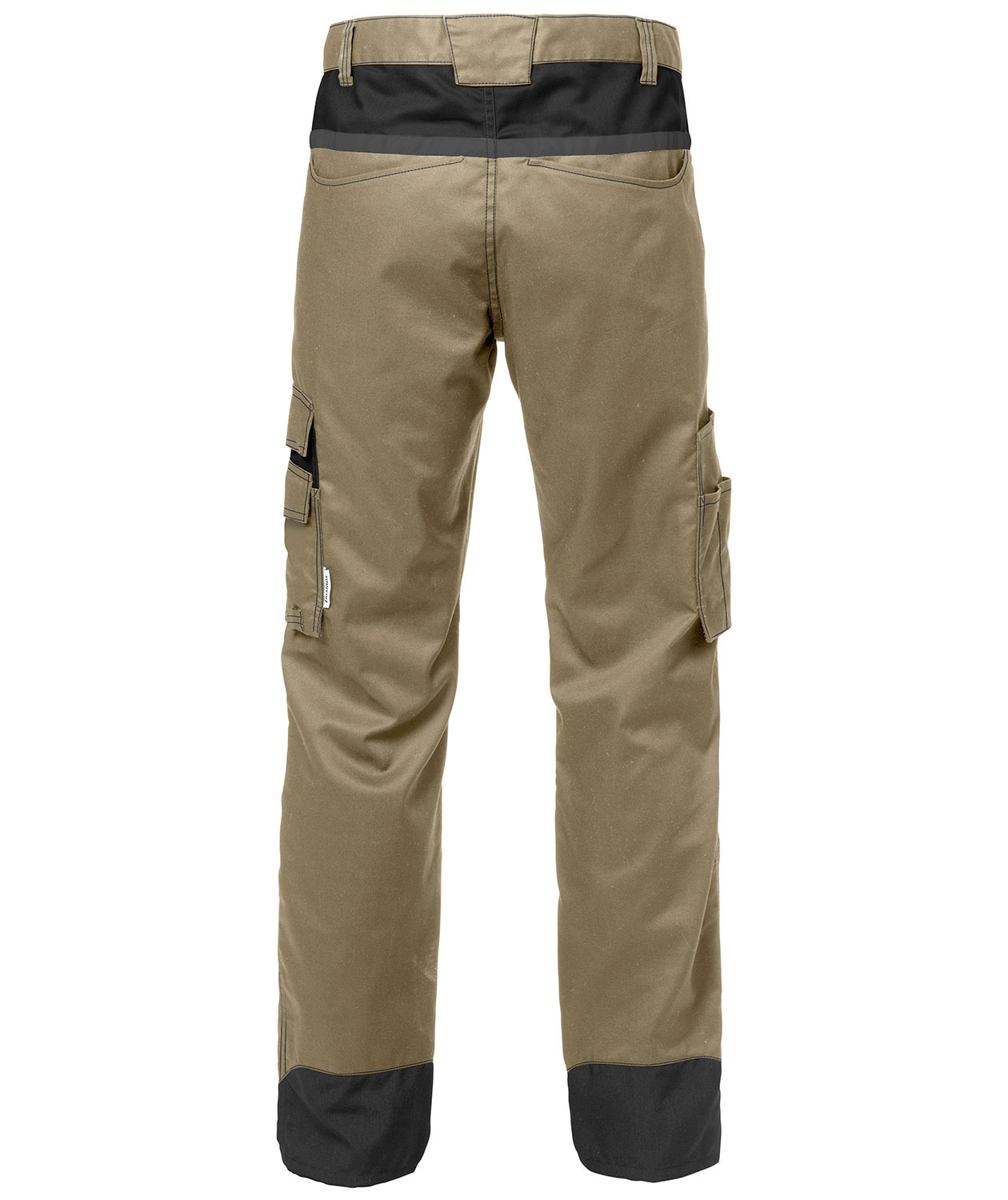 Fristads service trousers 2552, Khaki/Black, large image number 1