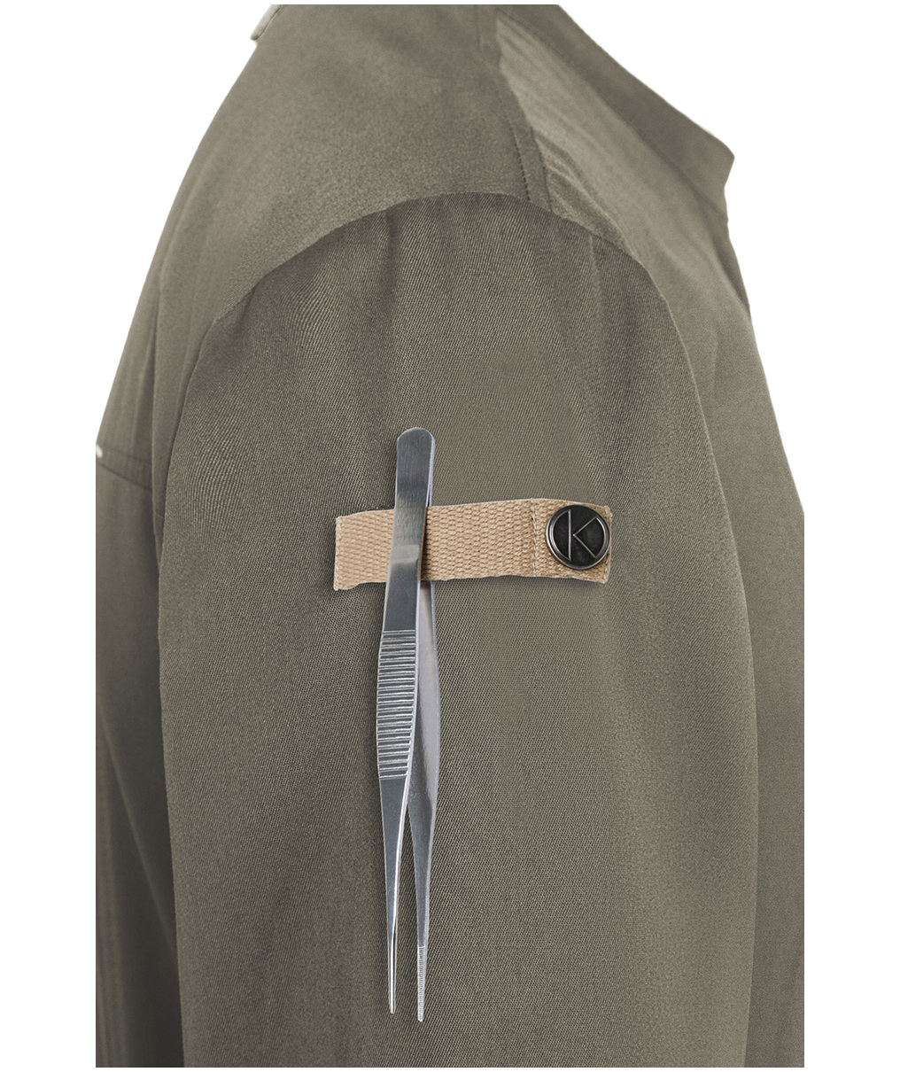 Karlowsky Green-generation chefs jacket, sage, large image number 9