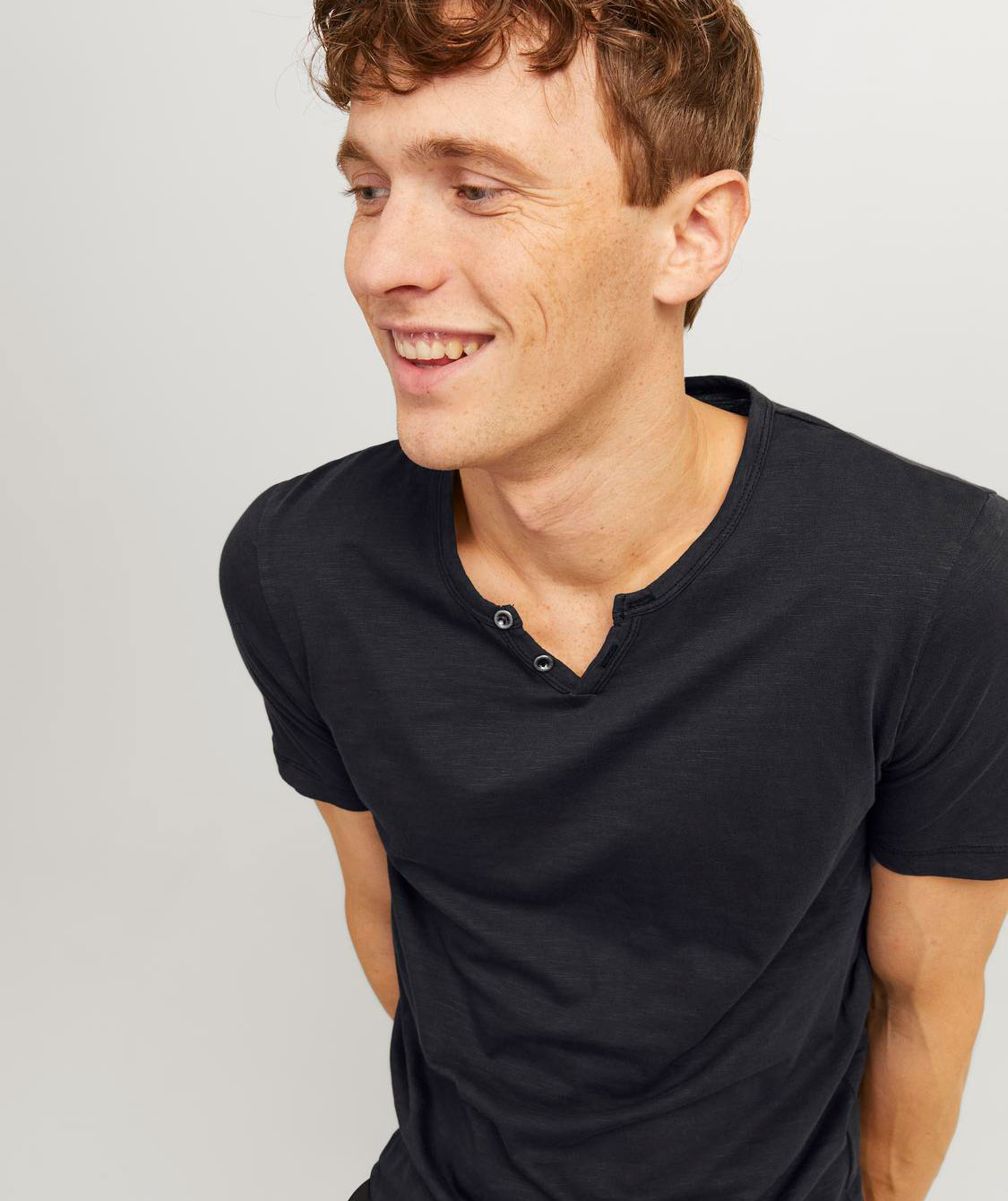 Jack & Jones JJESPLIT T-skjorte, Black, large image number 5