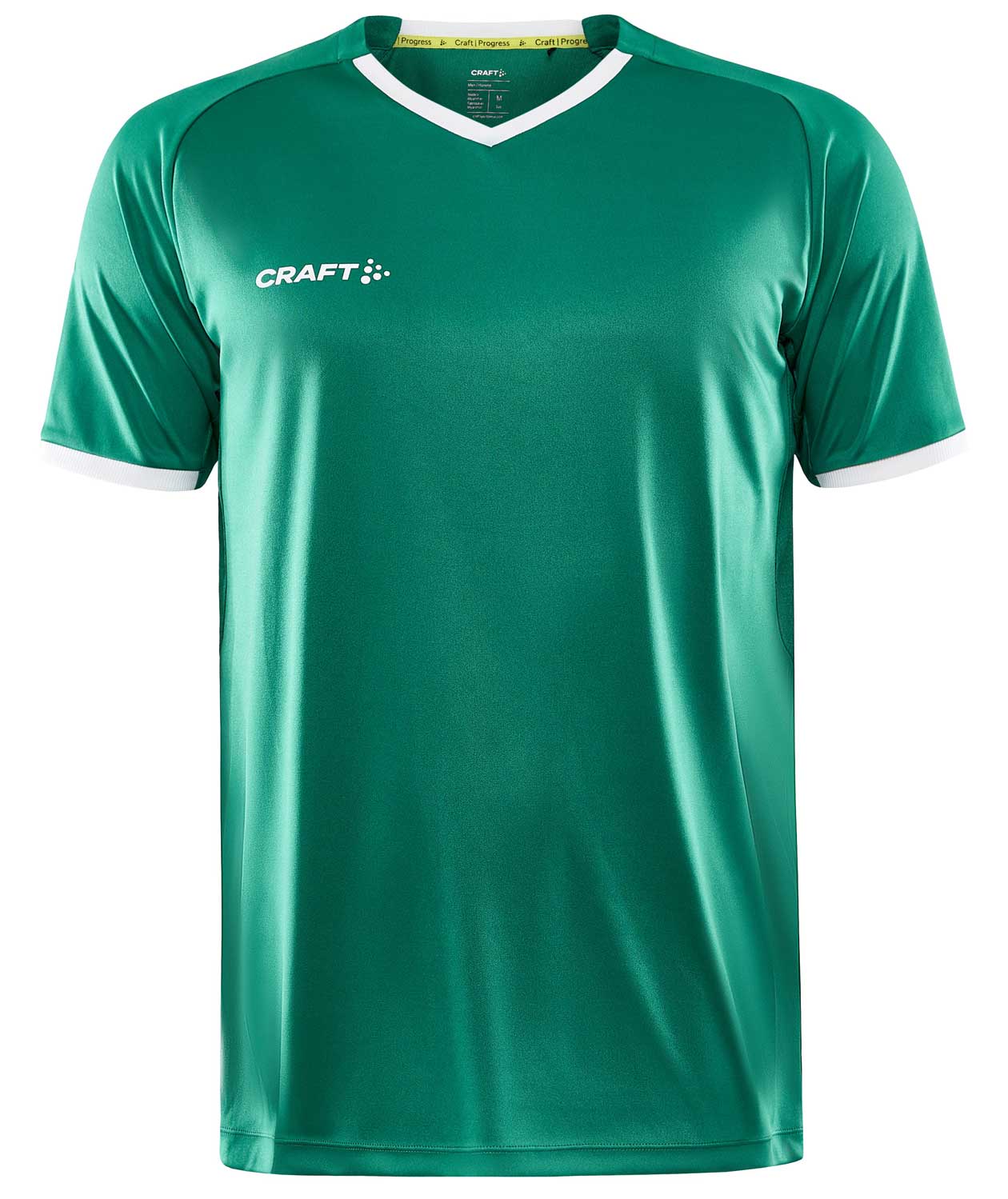 Craft Progress 2.0 Solid Jersey T-shirt, Team green, Team green, swatch