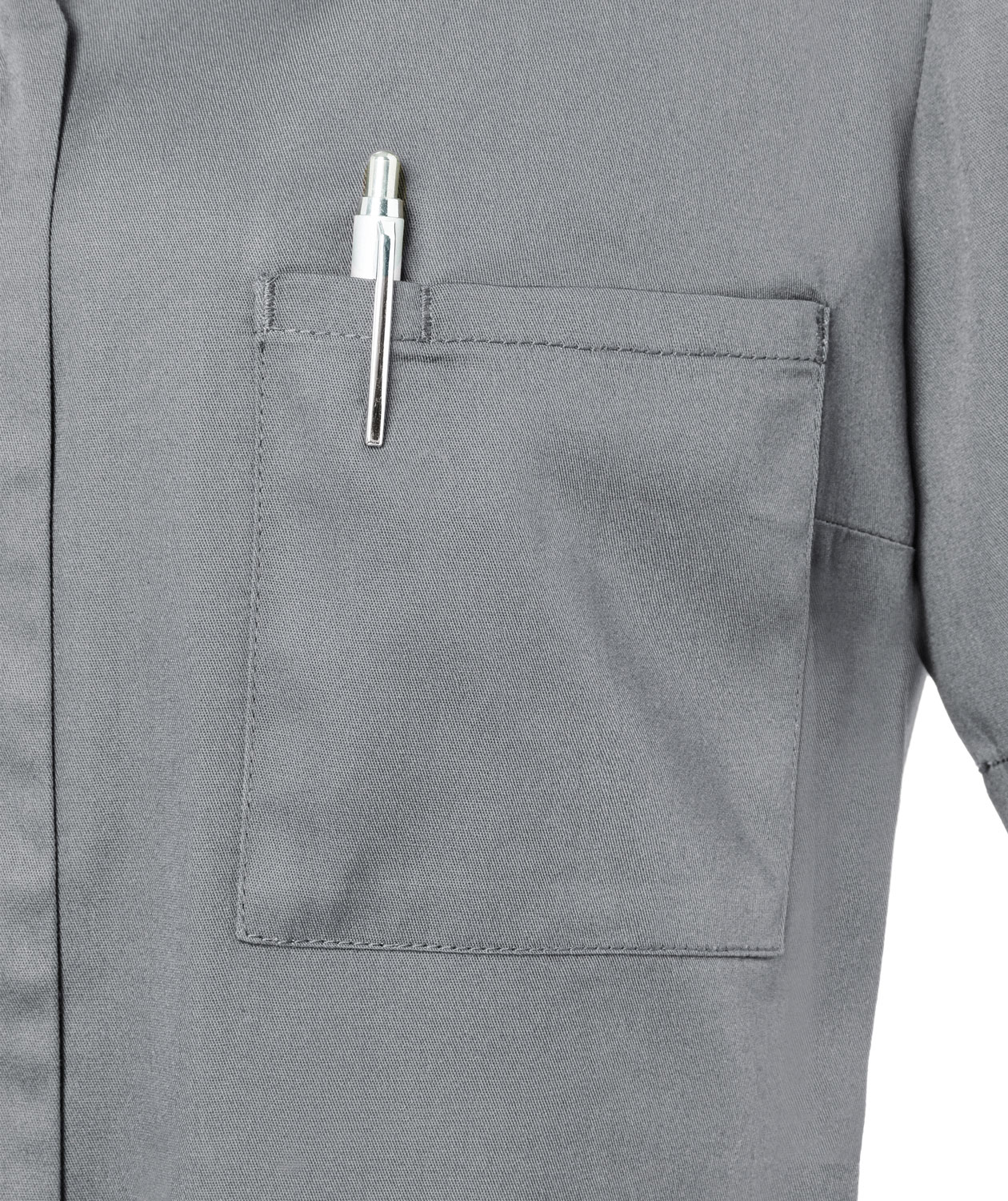 Karlowsky Essential kort&auml;rmad tunika dam, Platina gr&aring;, large image number 4