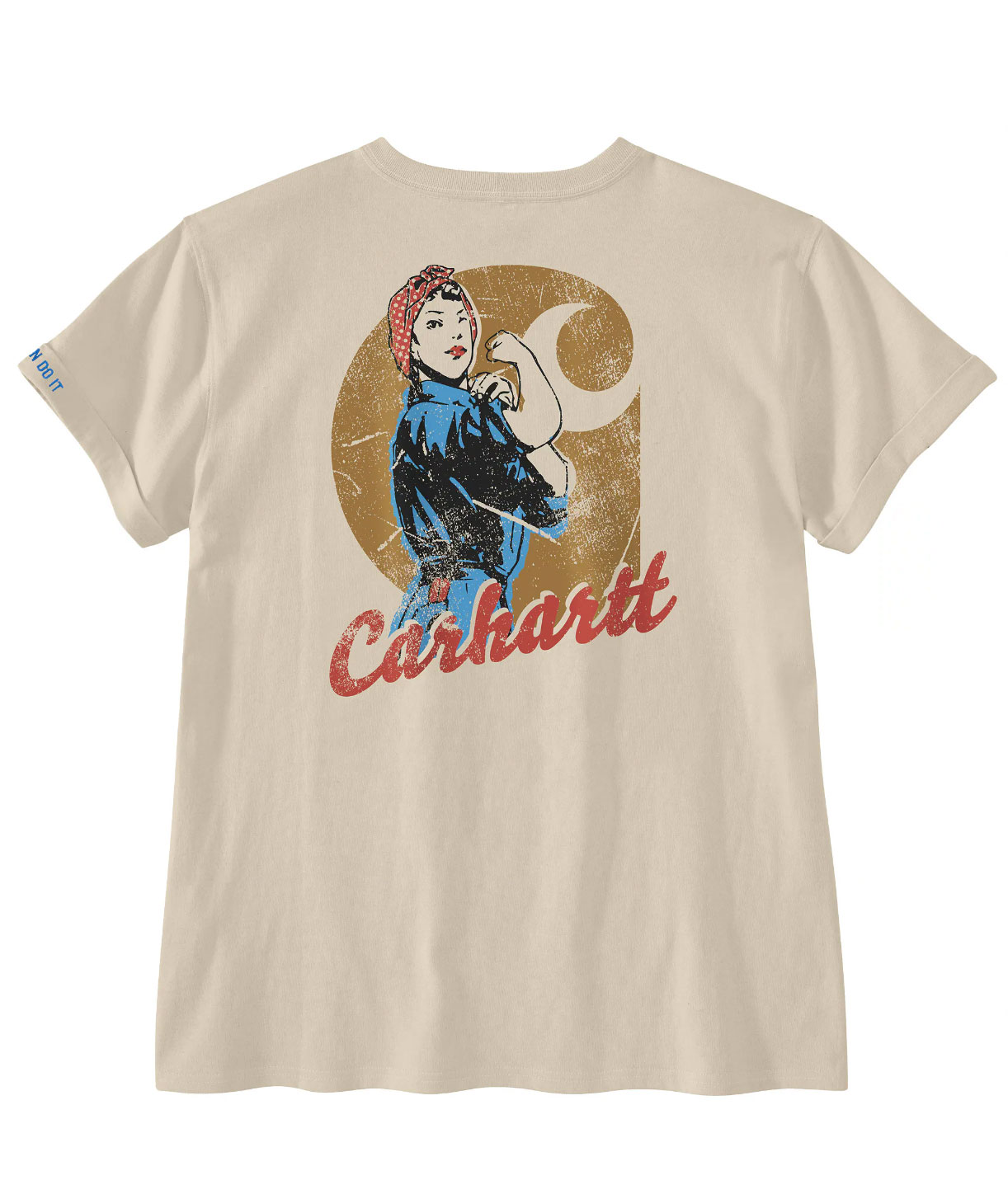 Carhartt Dearborn dame T-shirt, Oat Milk, large image number 1