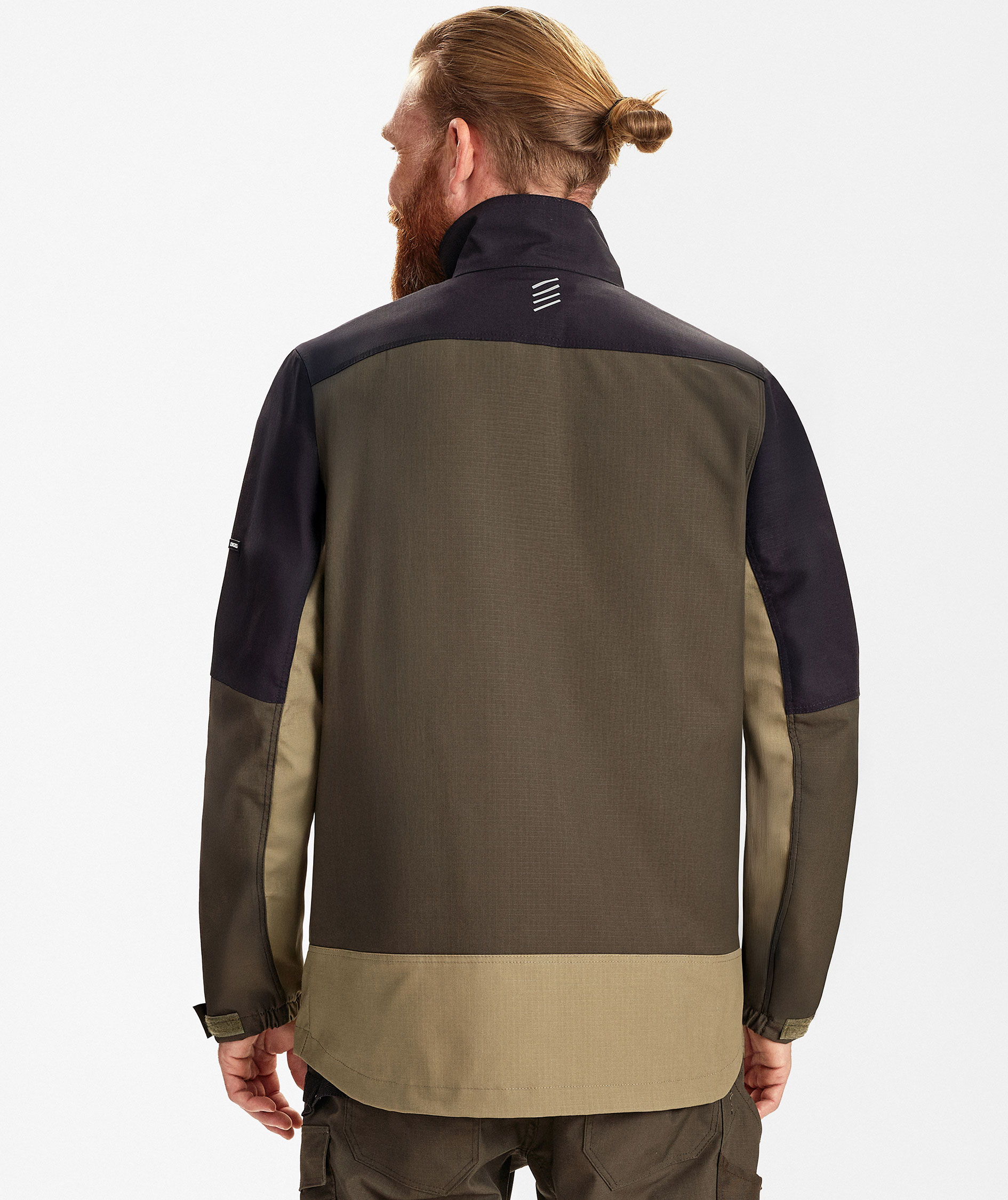 Engel Entire arbetsjacka, Forest Green/Black, large image number 4