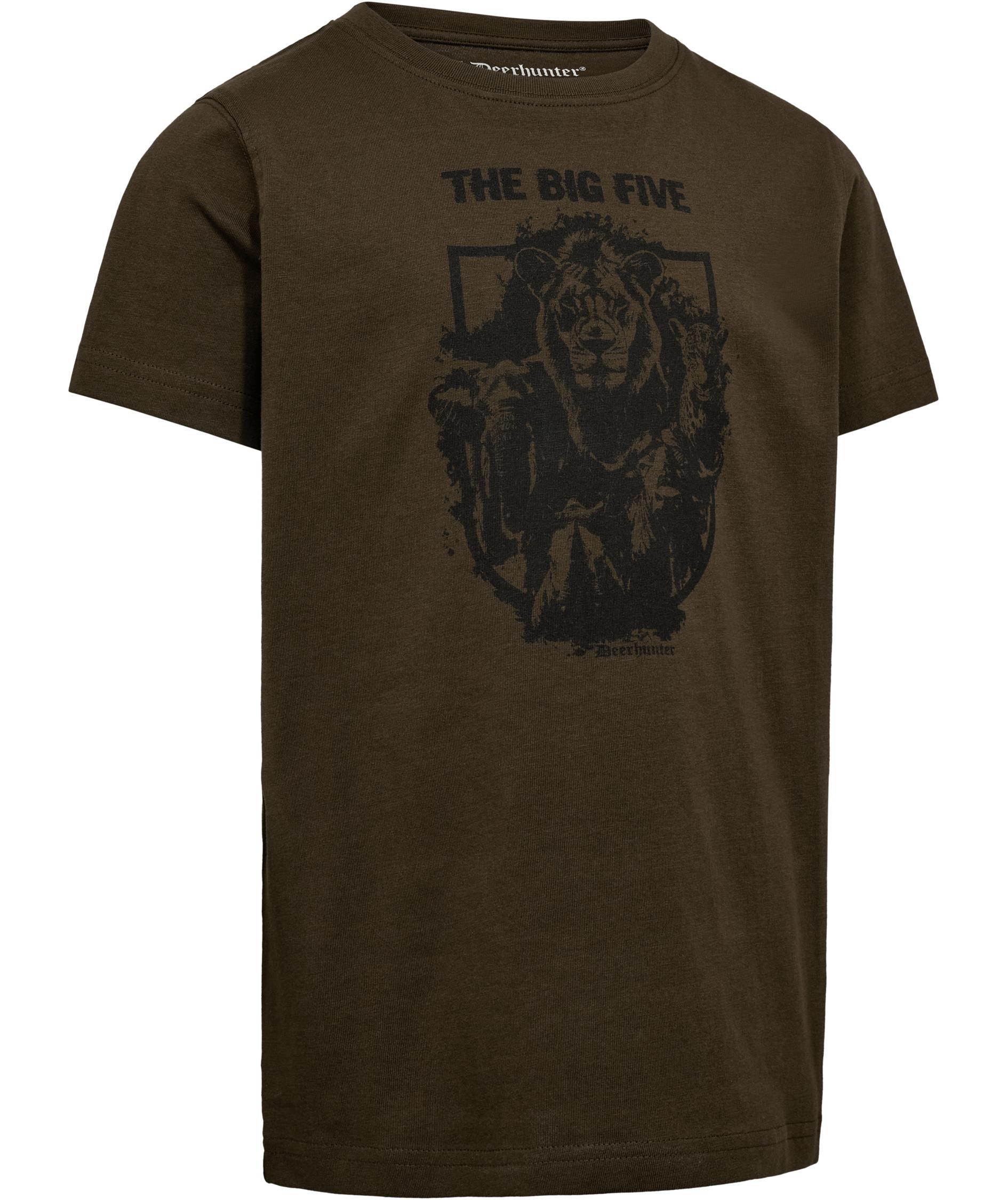 Deerhunter Westy T-shirt til b&oslash;rn, Fallen Leaf