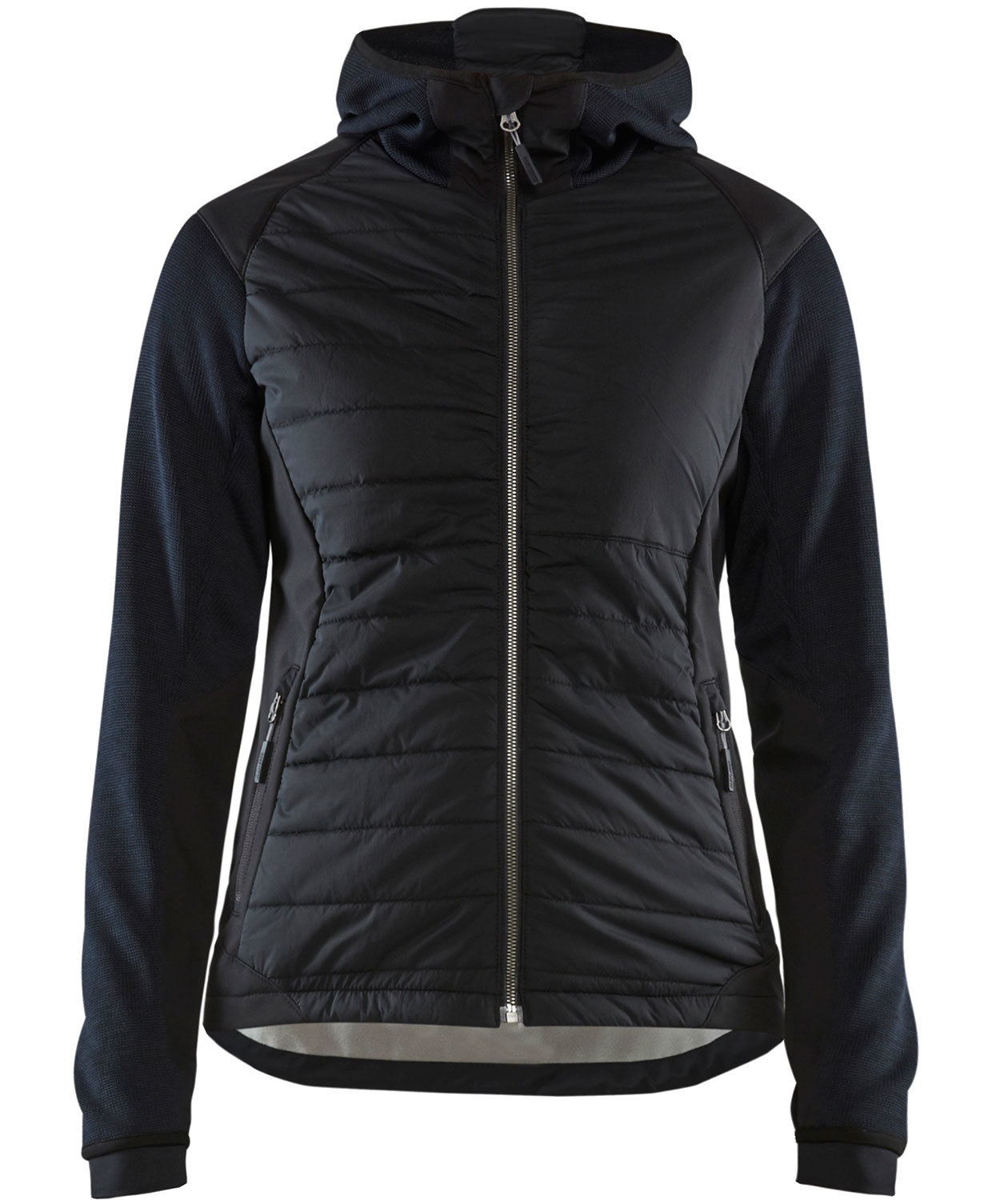 Bl&aring;kl&auml;der hybridjacka dam, Dark Marin/Svart, Dark Marin/Svart, swatch