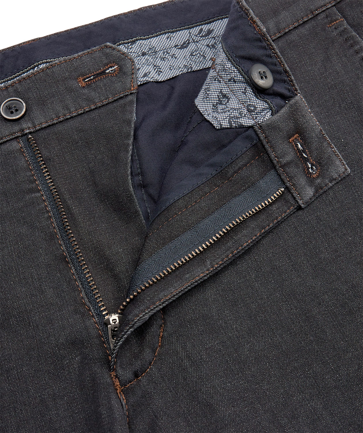 Sunwill Super Stretch Denim Chinos, Steel Grey, large image number 5