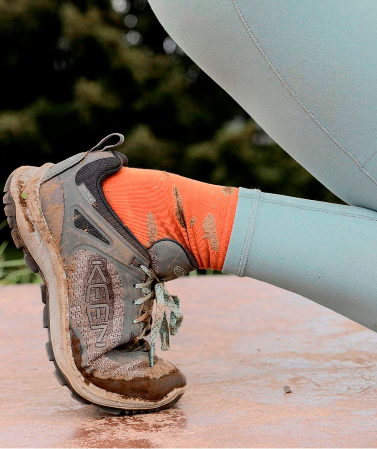 Keen Terradora Flex WP vandrarskor dam, Steel grey/Cloud blue