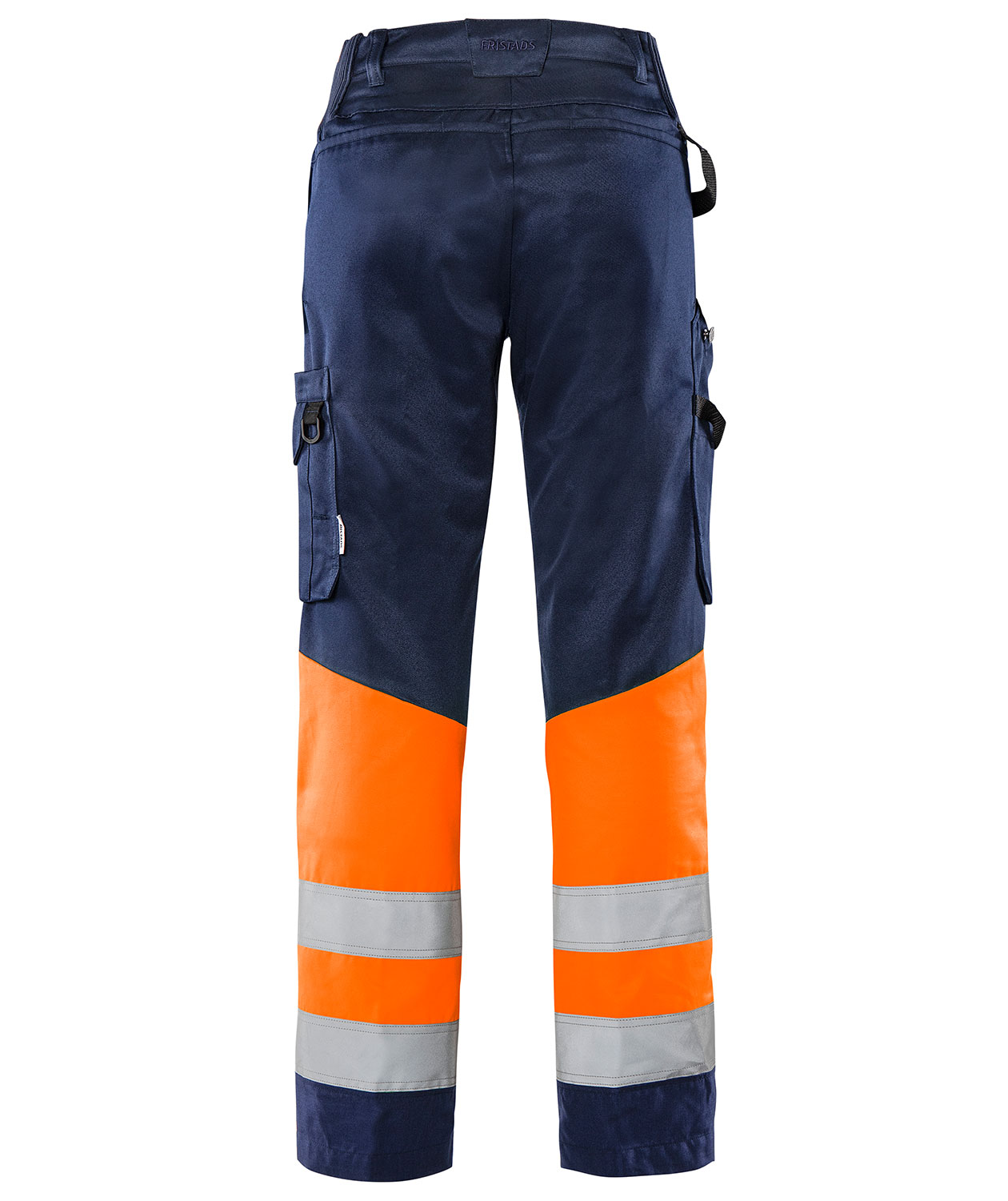 Fristads Green dame arbeidsbukse 2652 GPLU, Marine/Hi-Vis Oransje, large image number 1
