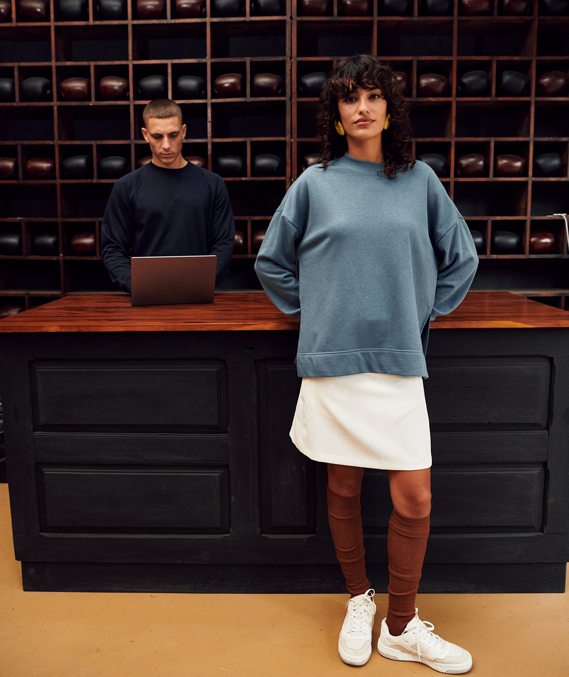 Clique Miami PRO women's sweatshirt, Steel Blue, large image number 1