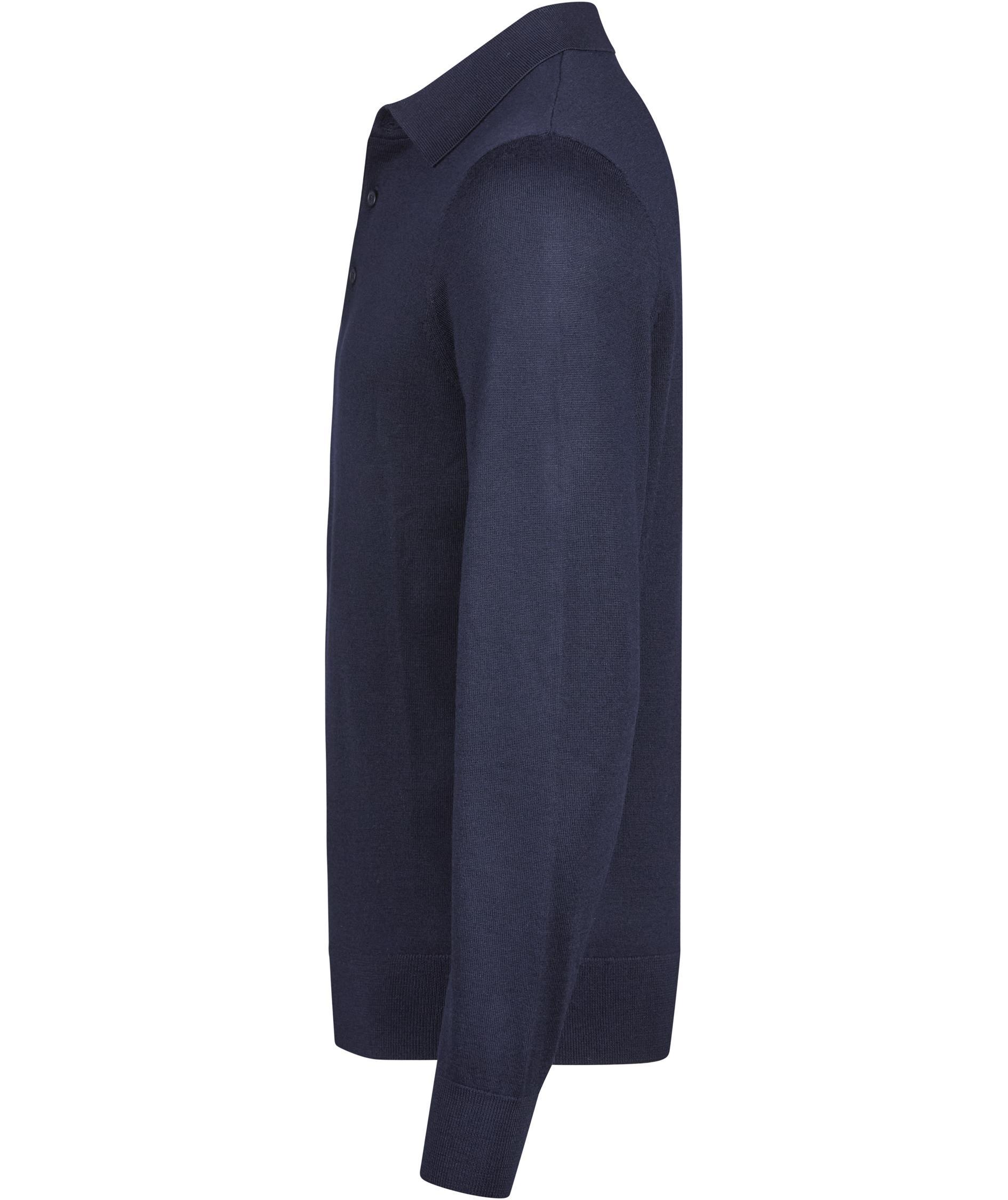 Tee Jays pik&eacute;tr&ouml;ja med merinoull, Navy, large image number 3