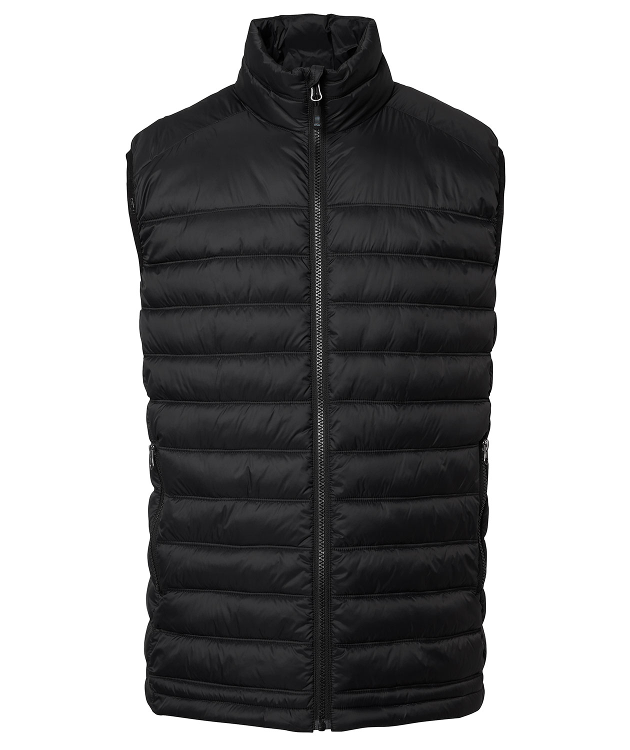 South West Alve quiltet vest, Sort, large image number 0