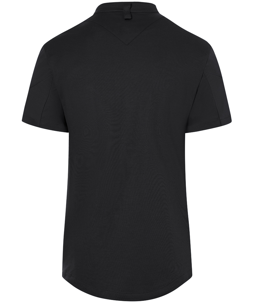 Karlowsky DIAMOND CUT&reg; Avantgarde kort&aelig;rmet kokkejakke, Black, large image number 2