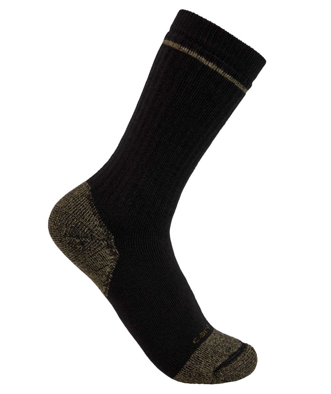 Carhartt 2-pack str&oslash;mper, Svart