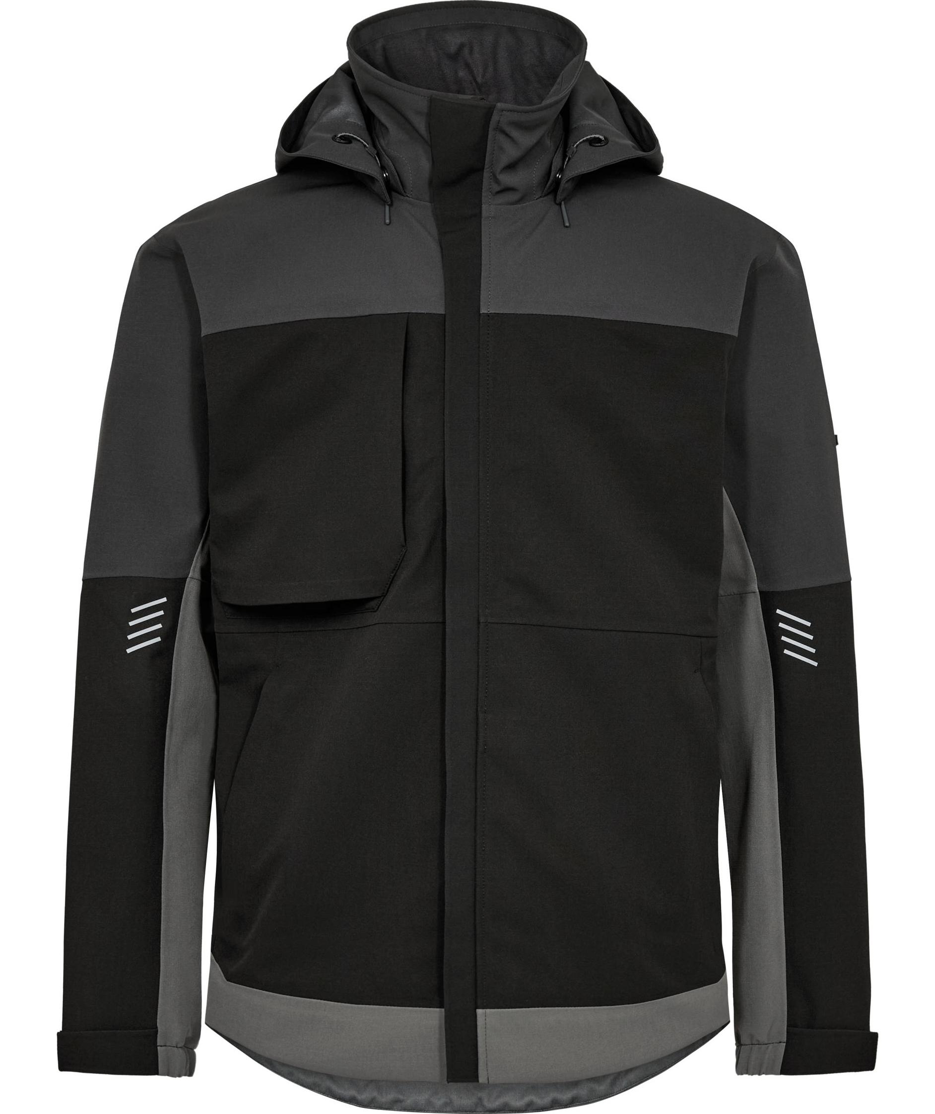 Engel Entire skalljakke, Black/Anthracite Grey, Black/Anthracite Grey, swatch