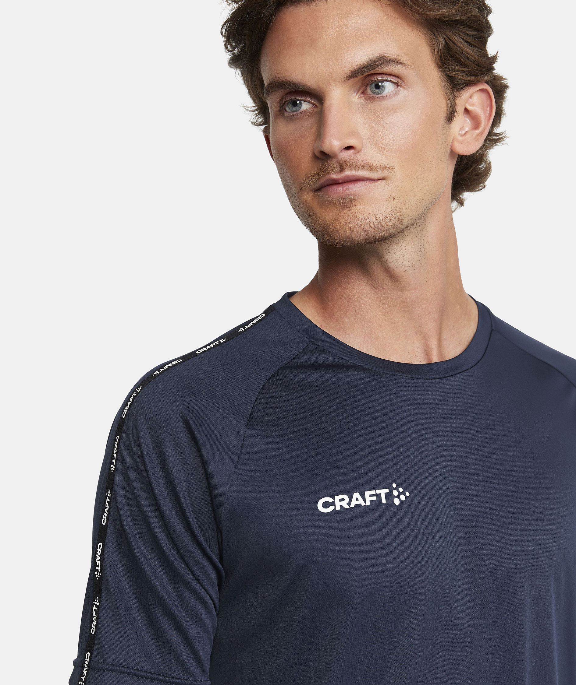 Craft Squad 2.0 Contrast Jersey T-skjorte, Navy, large image number 3