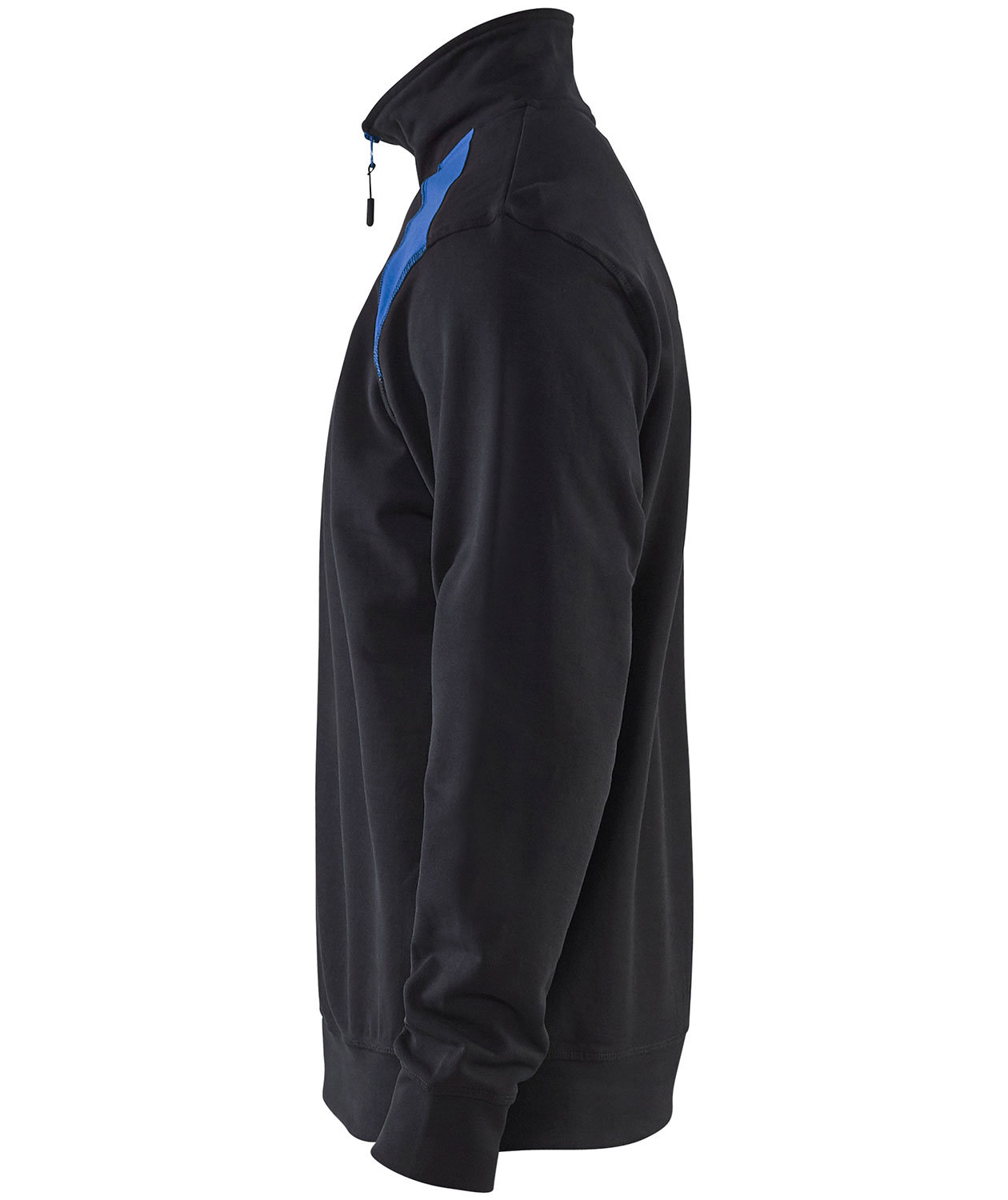 Bl&aring;kl&auml;der Unite Half-Zip sweatshirt, Black/Cobalt Blue, large image number 3