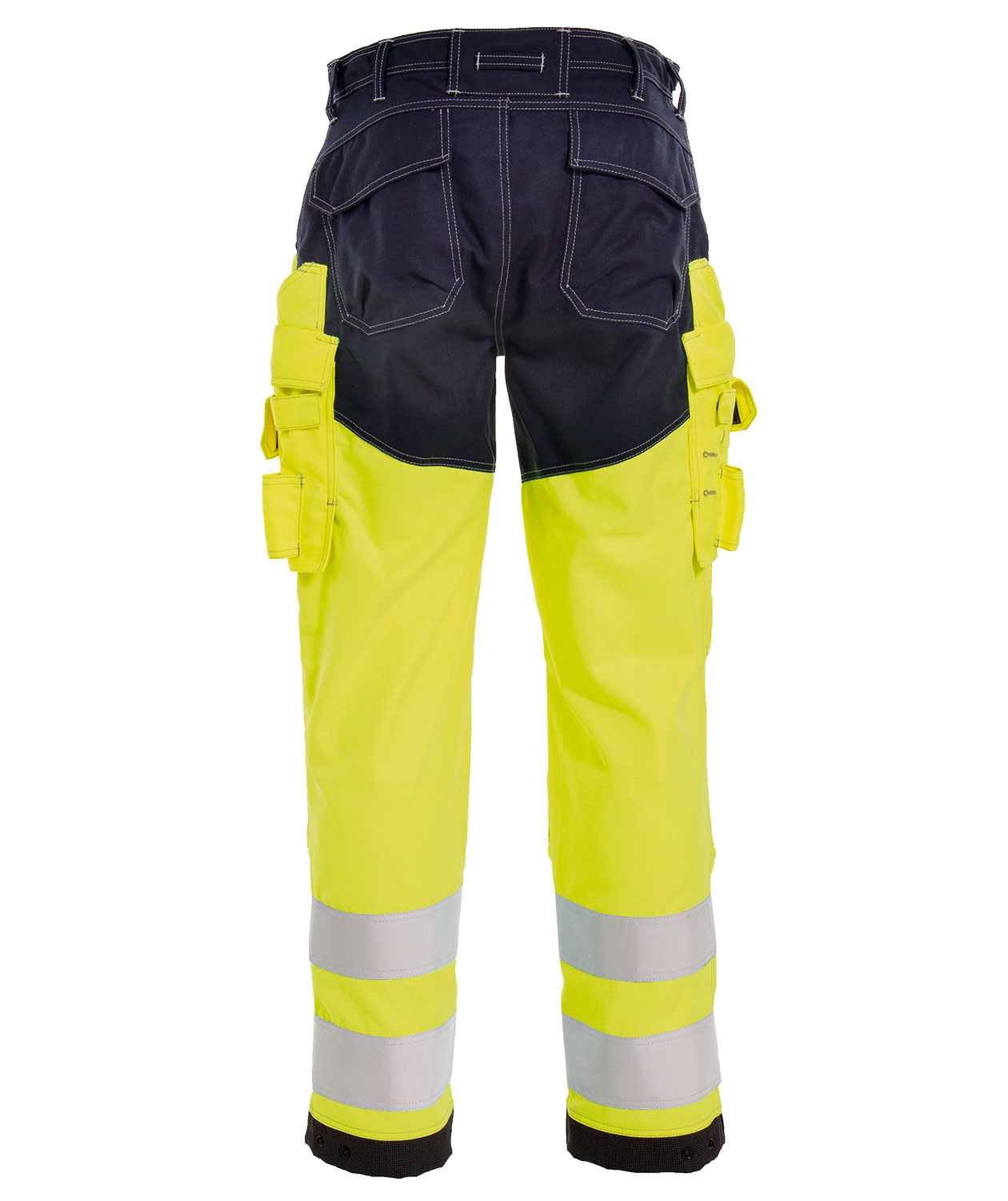 Tranemo Tera TX Arbeitshose, Hi-vis gelb/marineblau