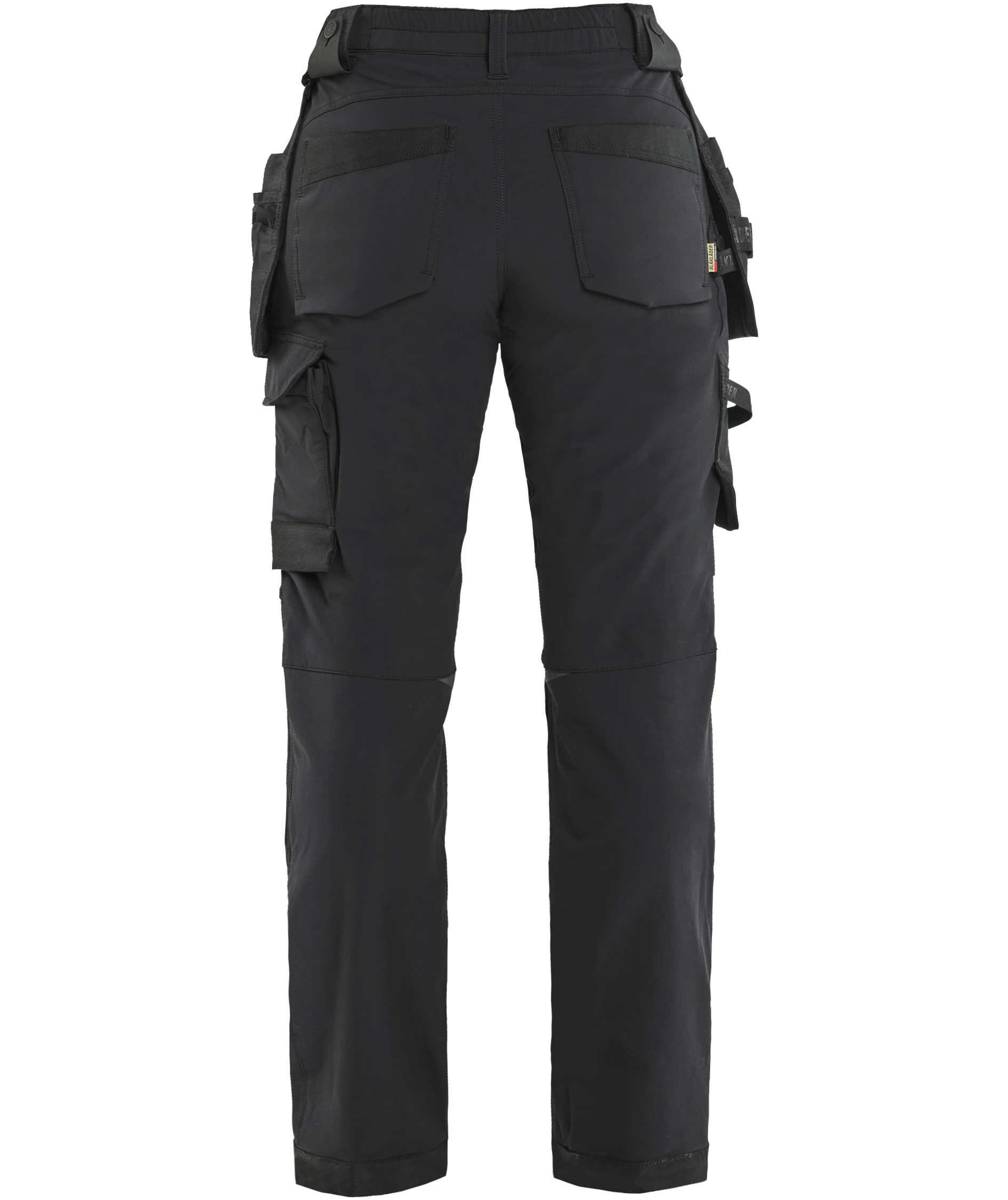 Bl&aring;kl&auml;der women's craftsman trousers full stretch, Black, large image number 1