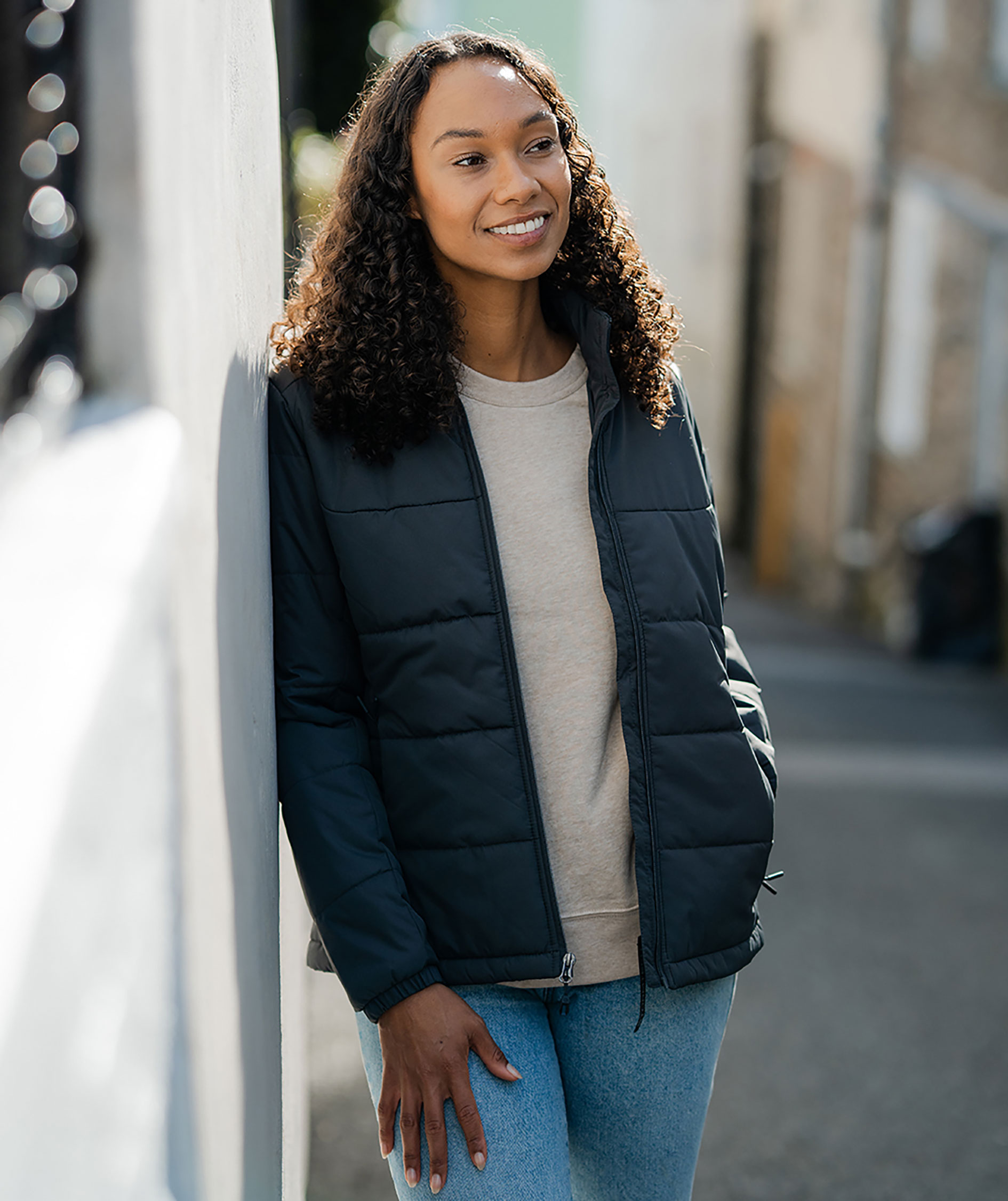Stormtech Sierra women's quilted jacket, Marine Blue