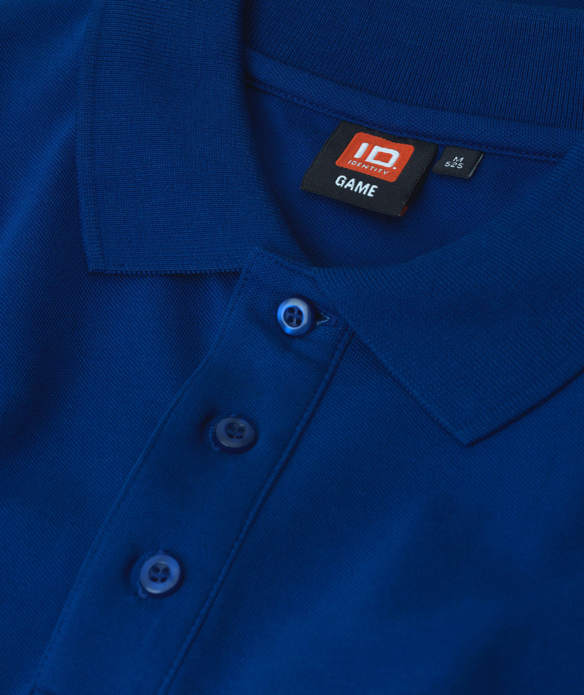 ID Stretch Poloshirt, K&ouml;nigsblau, large image number 3