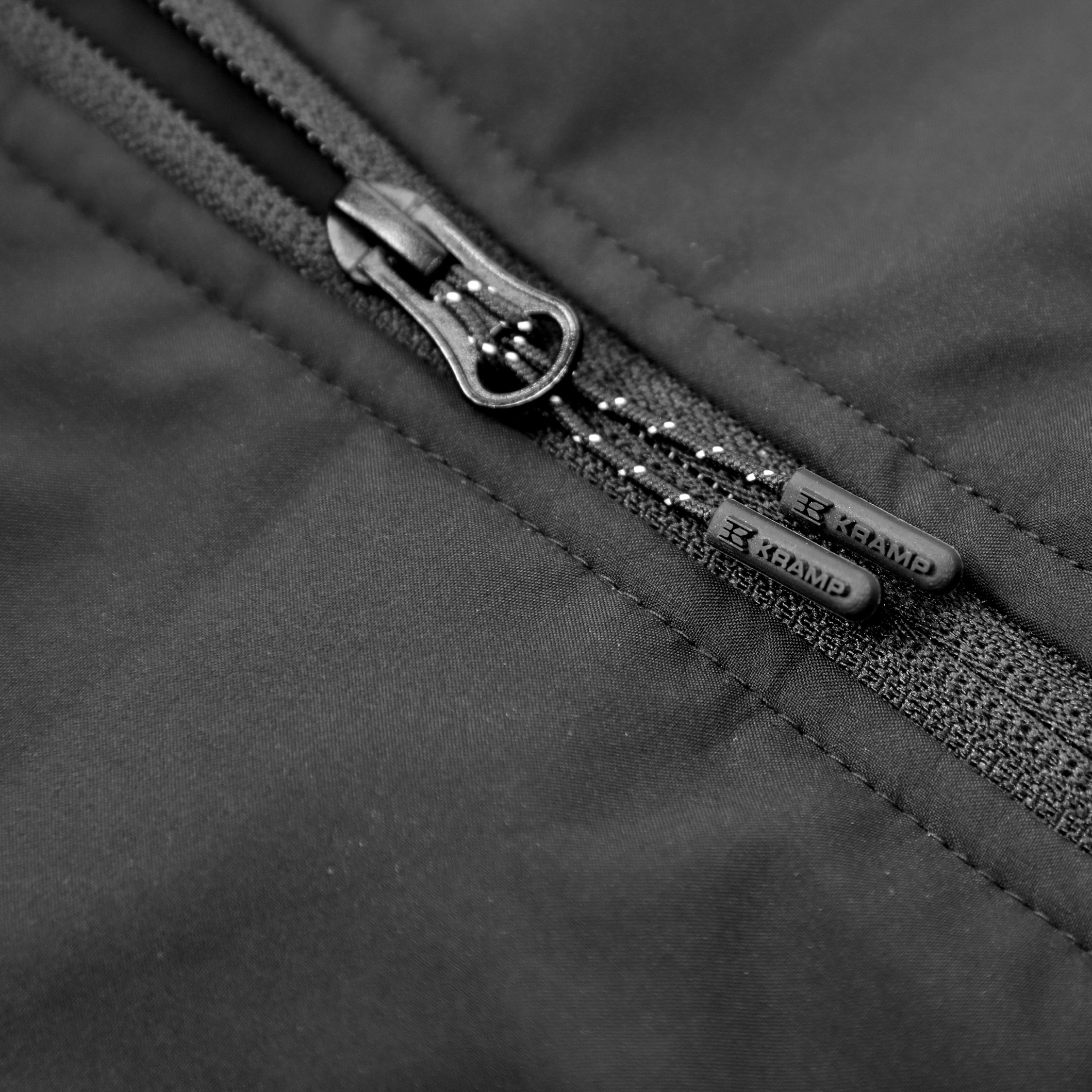 Kramp vatteret jakke, Sort, large image number 5