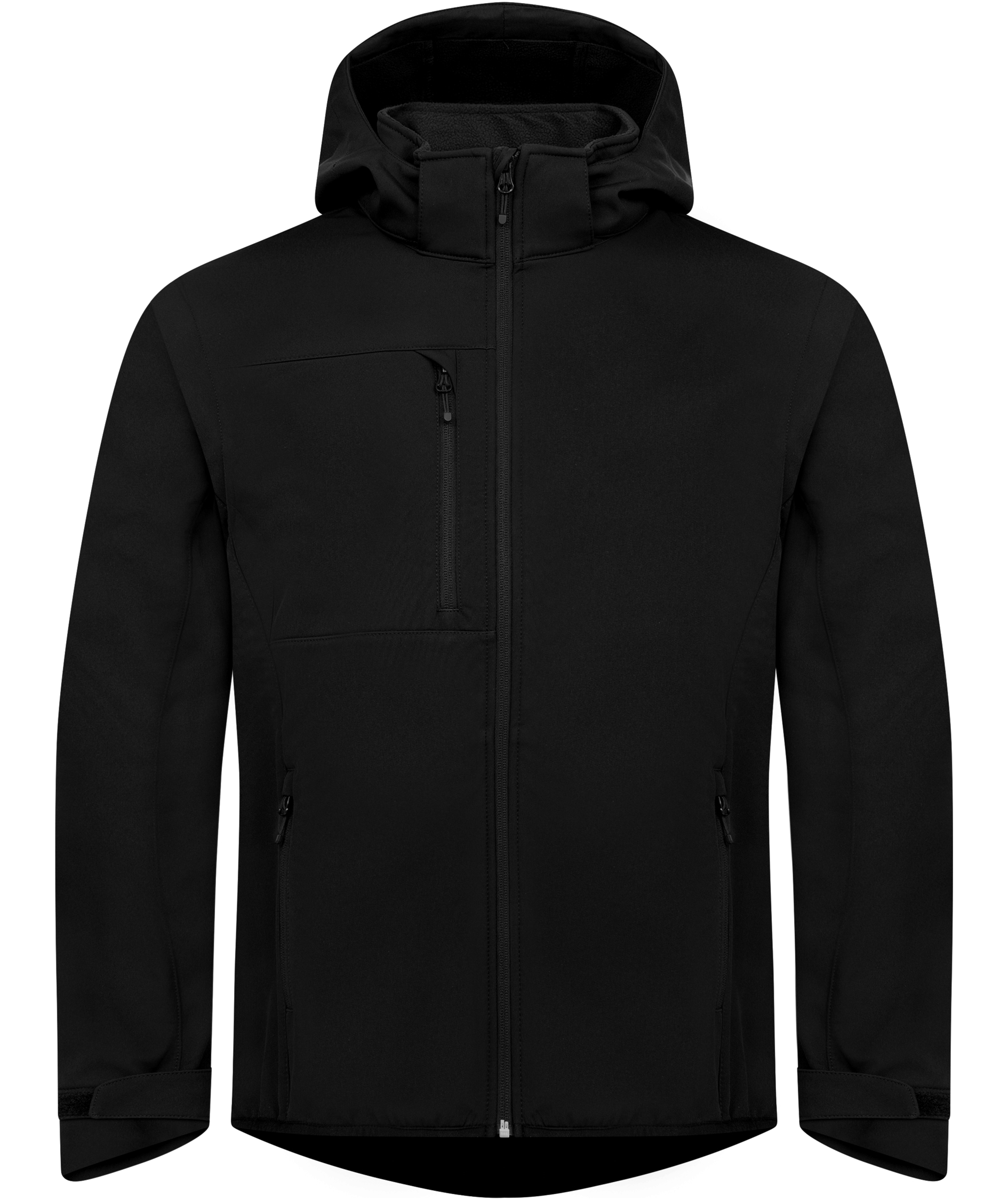 Clique Classic 2-in-1 Softshelljacke, Schwarz
