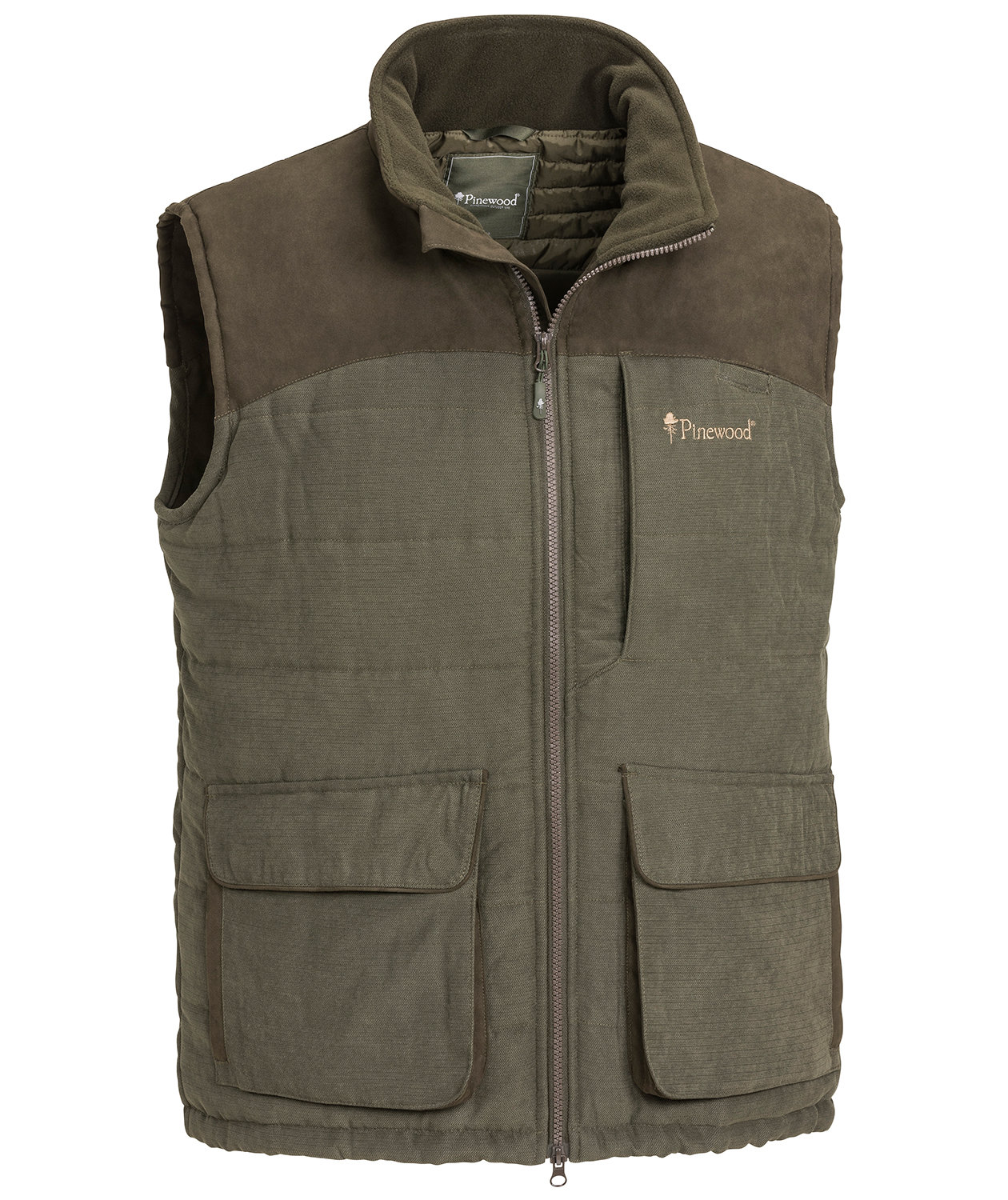 Pinewood&nbsp;Abisko vest, Suede Brown