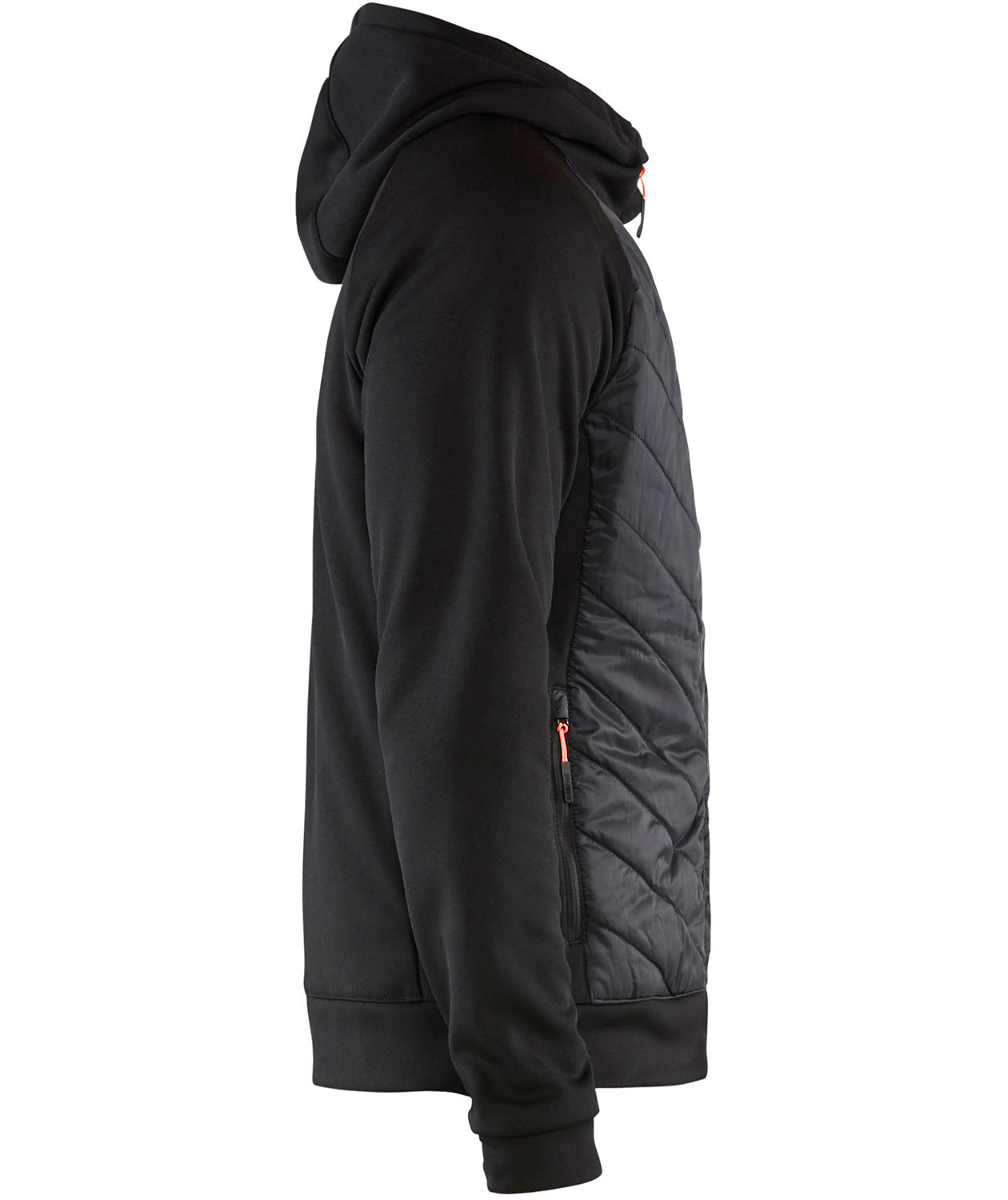 Bl&aring;kl&auml;der hybrid hoodie, Black/Red, large image number 3