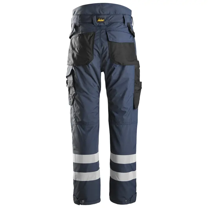 Snickers AllroundWork 37.5® vinterbukser 6619, Navy/Sort, large image number 1