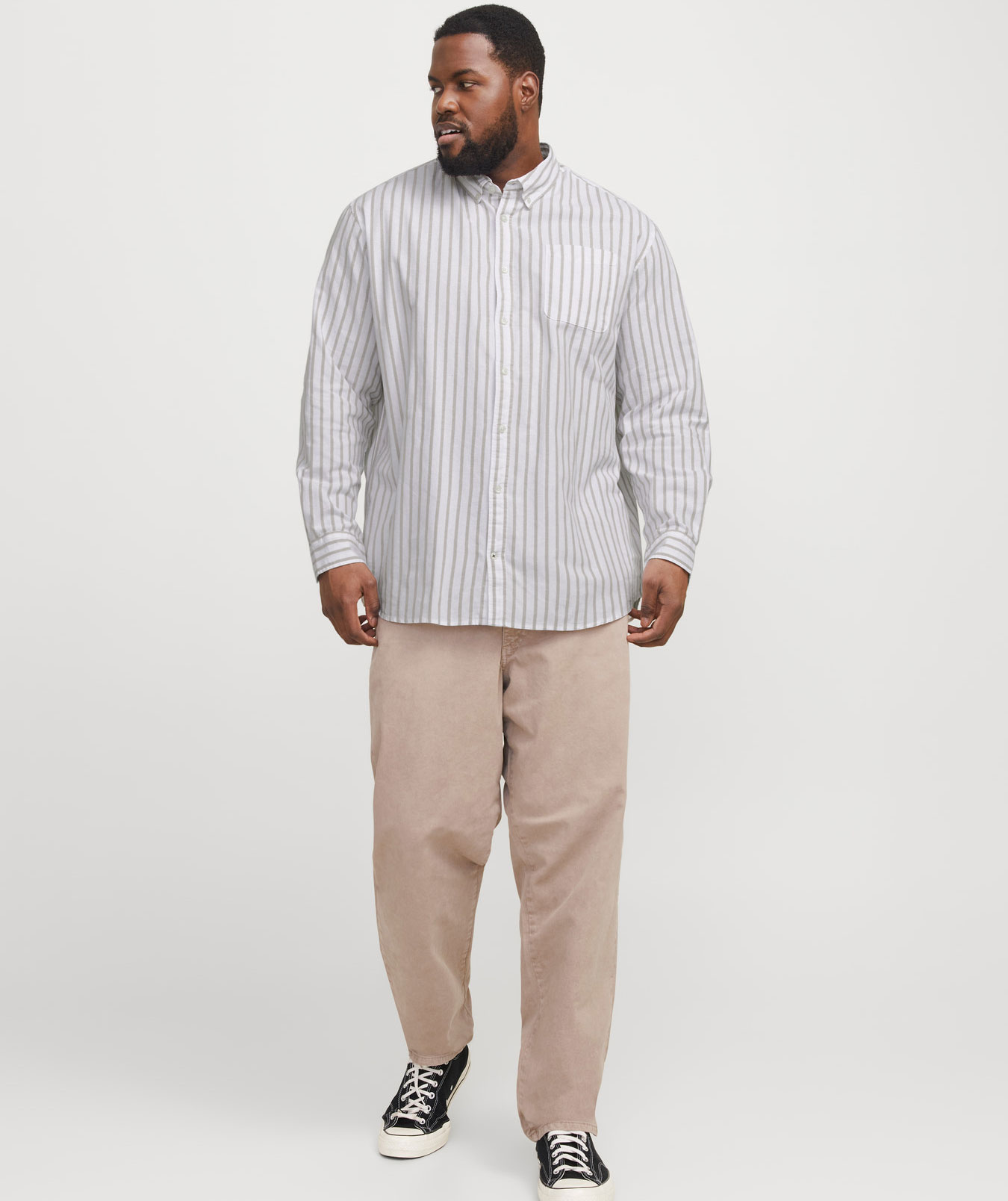 Jack & Jones Plus JJEOXFORD shirt, Crockery, large image number 6