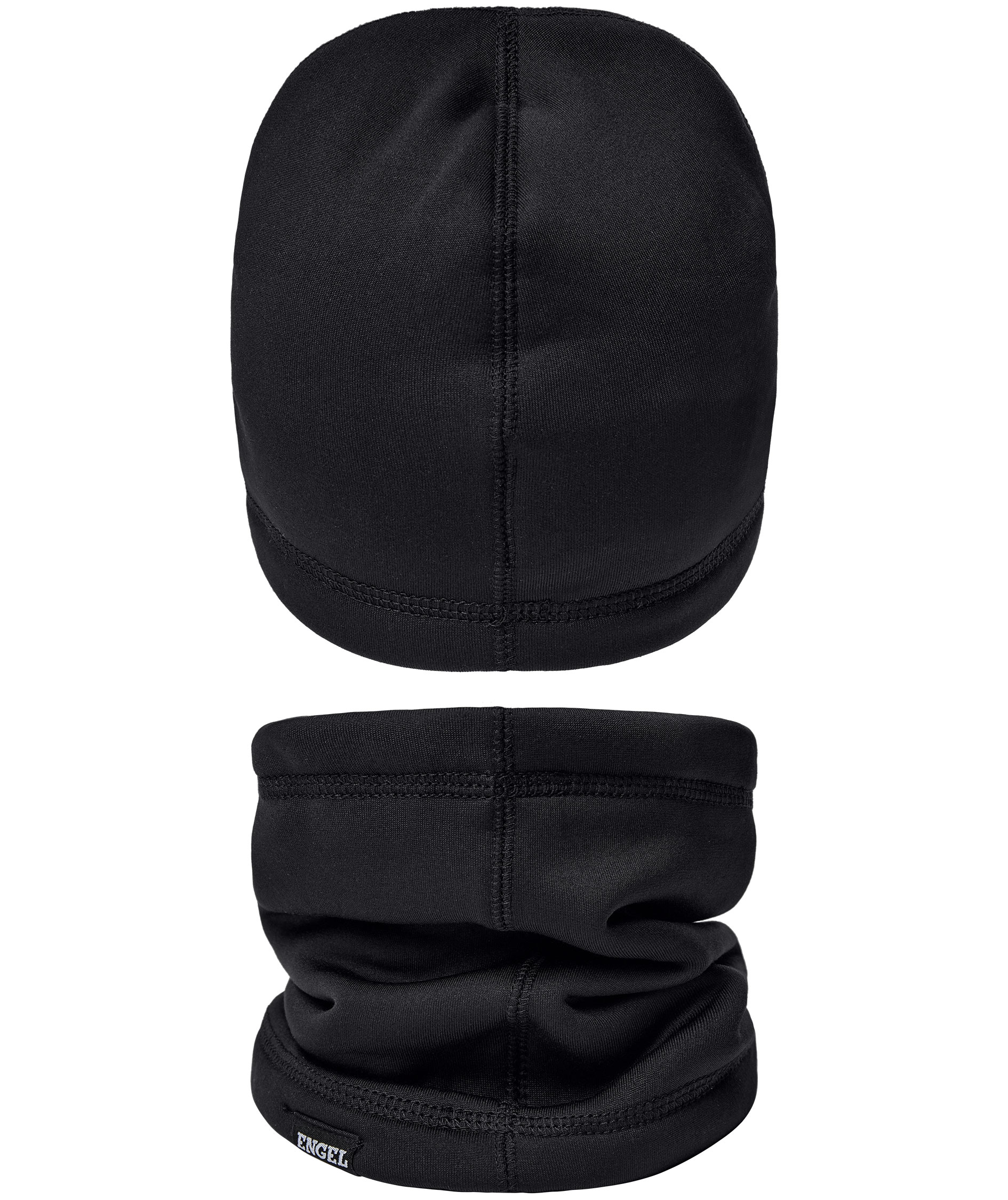 Engel beanie og halsv&auml;rmare