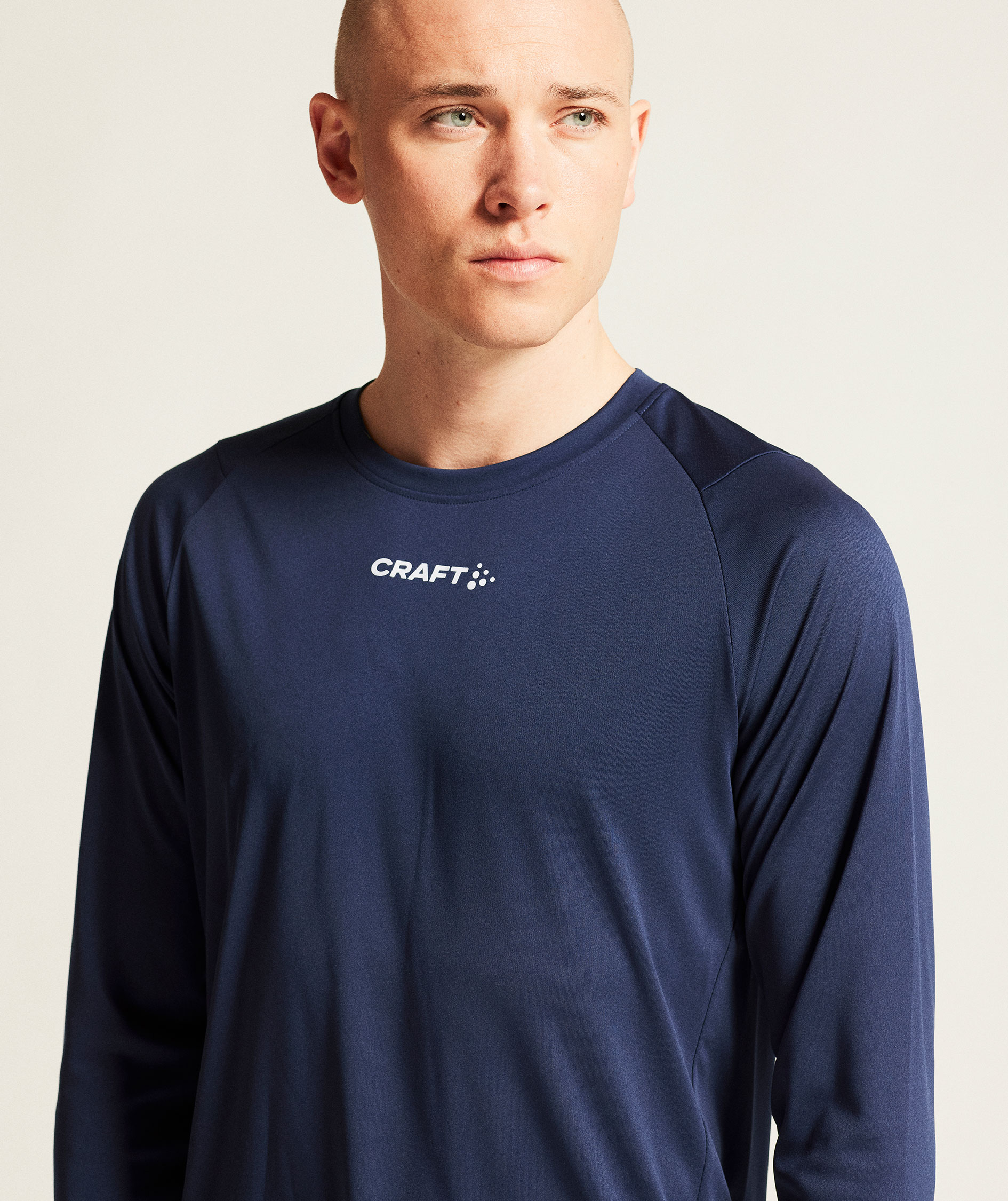 Craft Rush 2.0 lang&aelig;rmet T-shirt, Navy, large image number 5