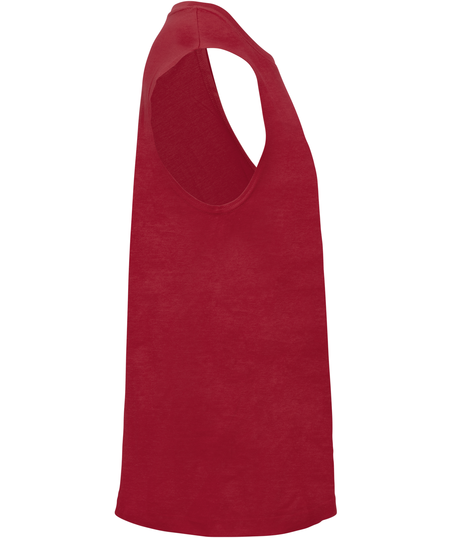 Clique Sleeveless tank top, R&oslash;d, large image number 2