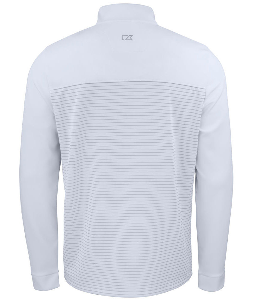 Cutter & Buck Traverse Half Zip, White , large image number 1