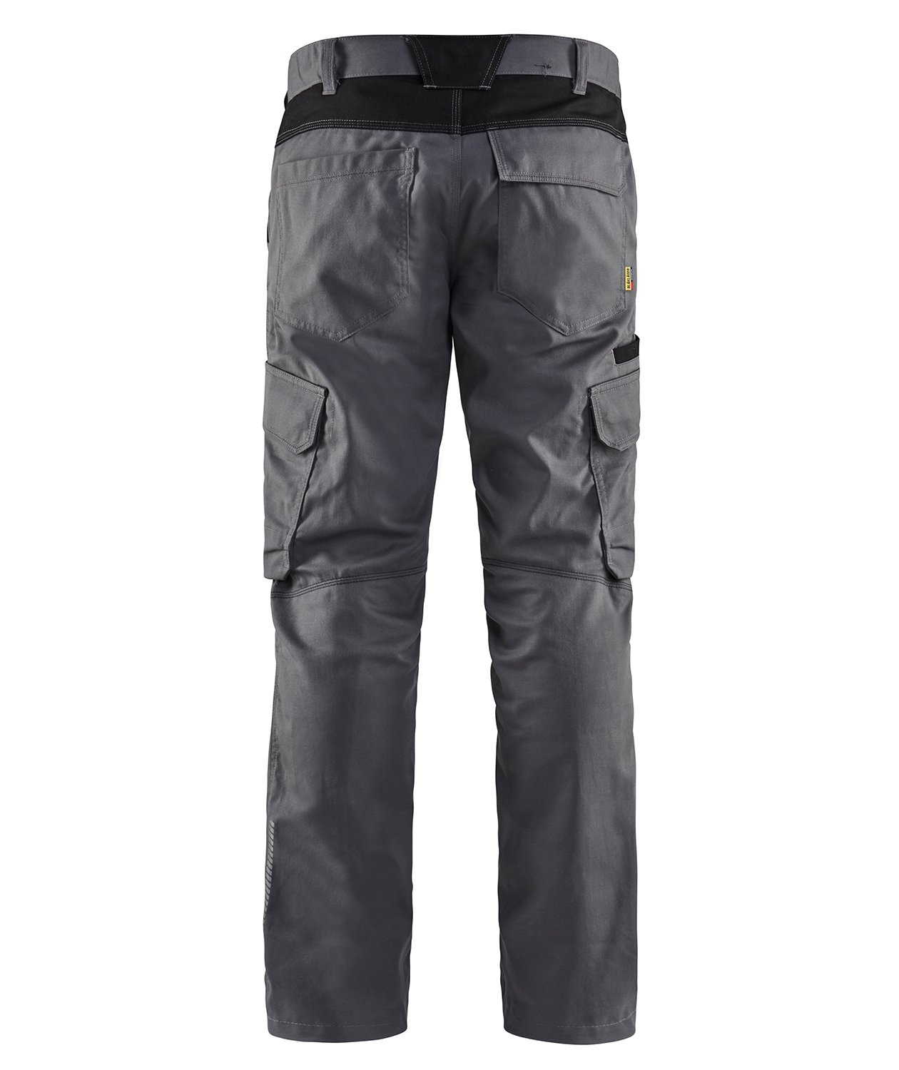 Bl&aring;kl&auml;der servicebukser, Gr&aring;/Sort, large image number 2
