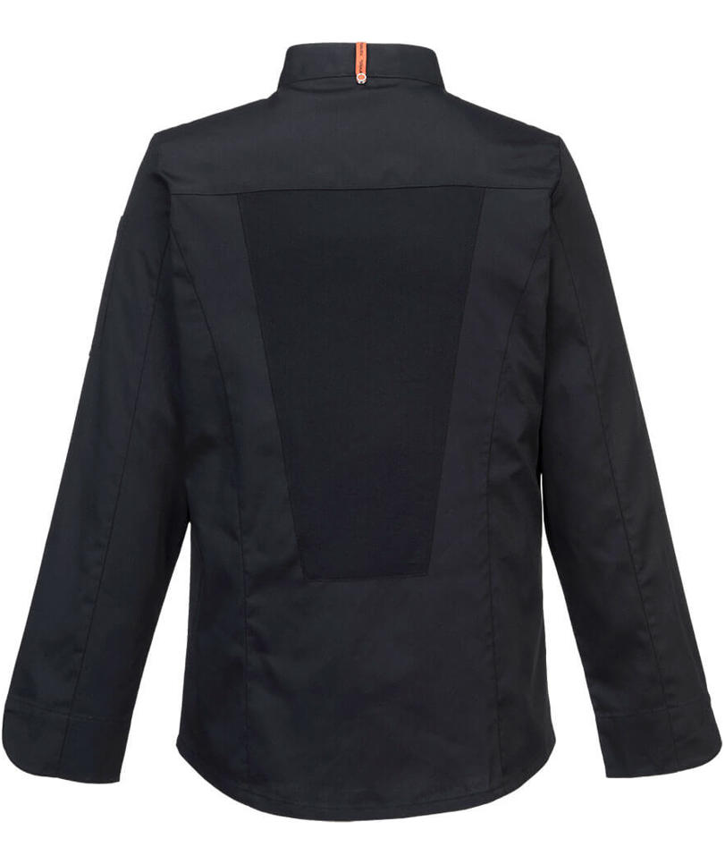 Portwest stretch Mesh Air kockjacka, Svart, large image number 1
