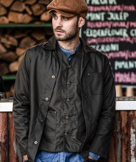 Segers 1079 jacka, Svart