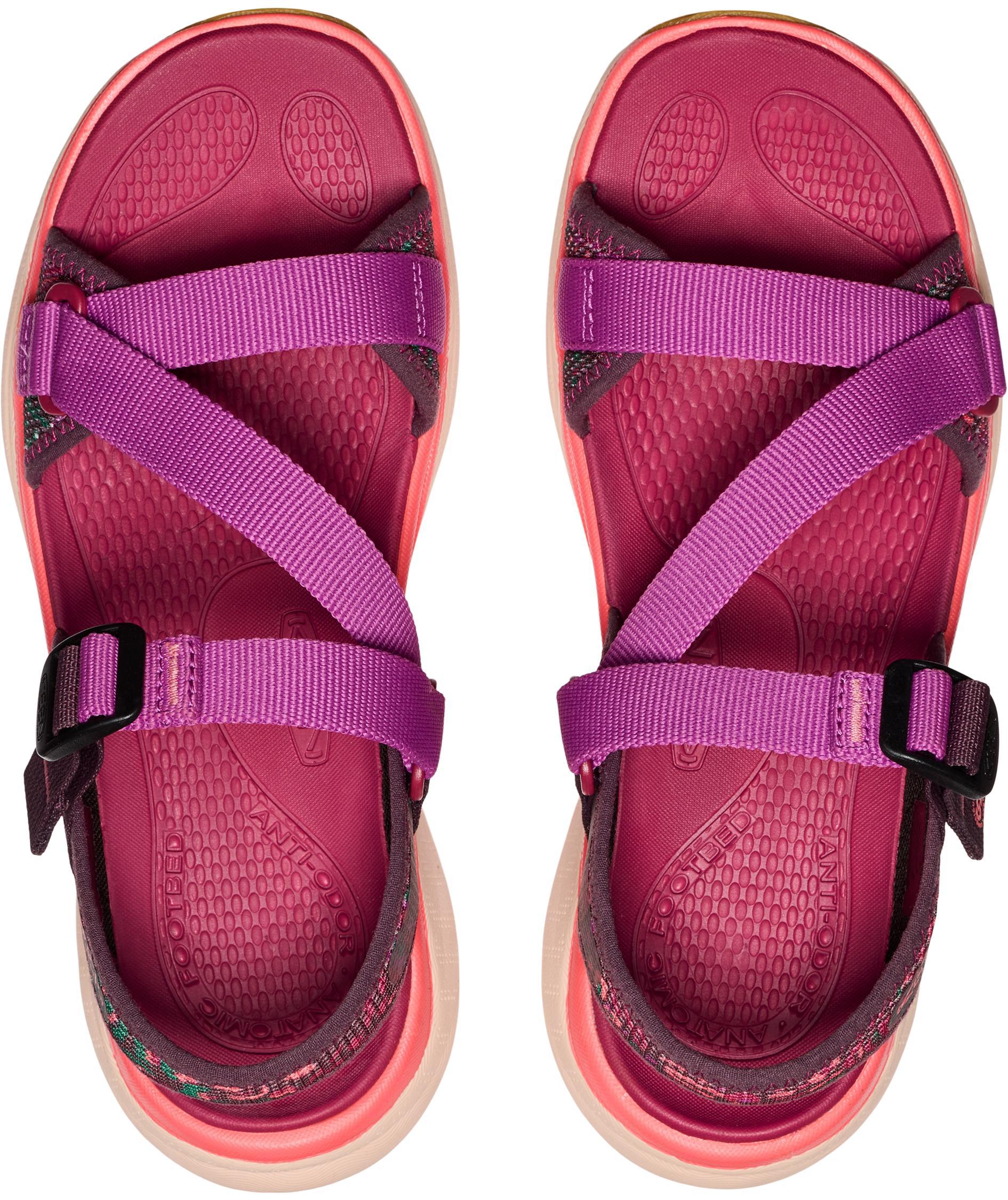 Keen Leiki OT women's sandals, Plum perfect/dubarry, large image number 6