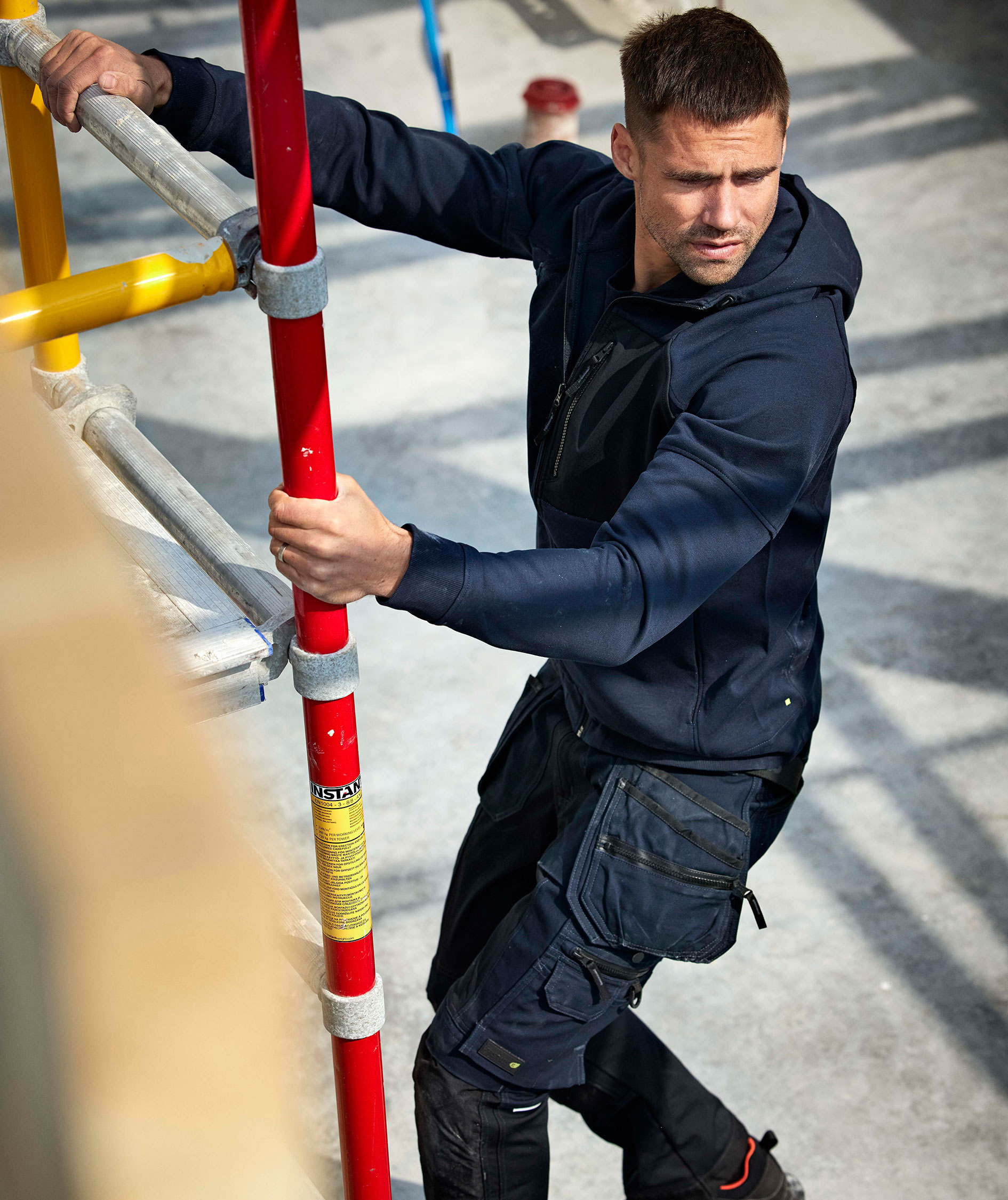 Fristads Green Handwerkerhose 2530 GCYD, Dunkel Marine, large image number 7