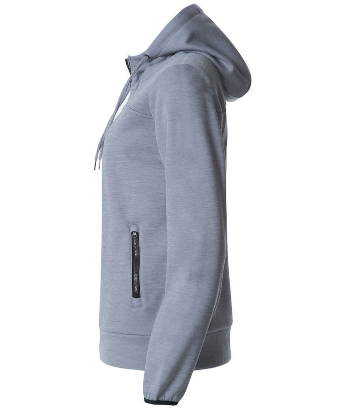 Clique Ottawa women's hoodie, Grey, large image number 3