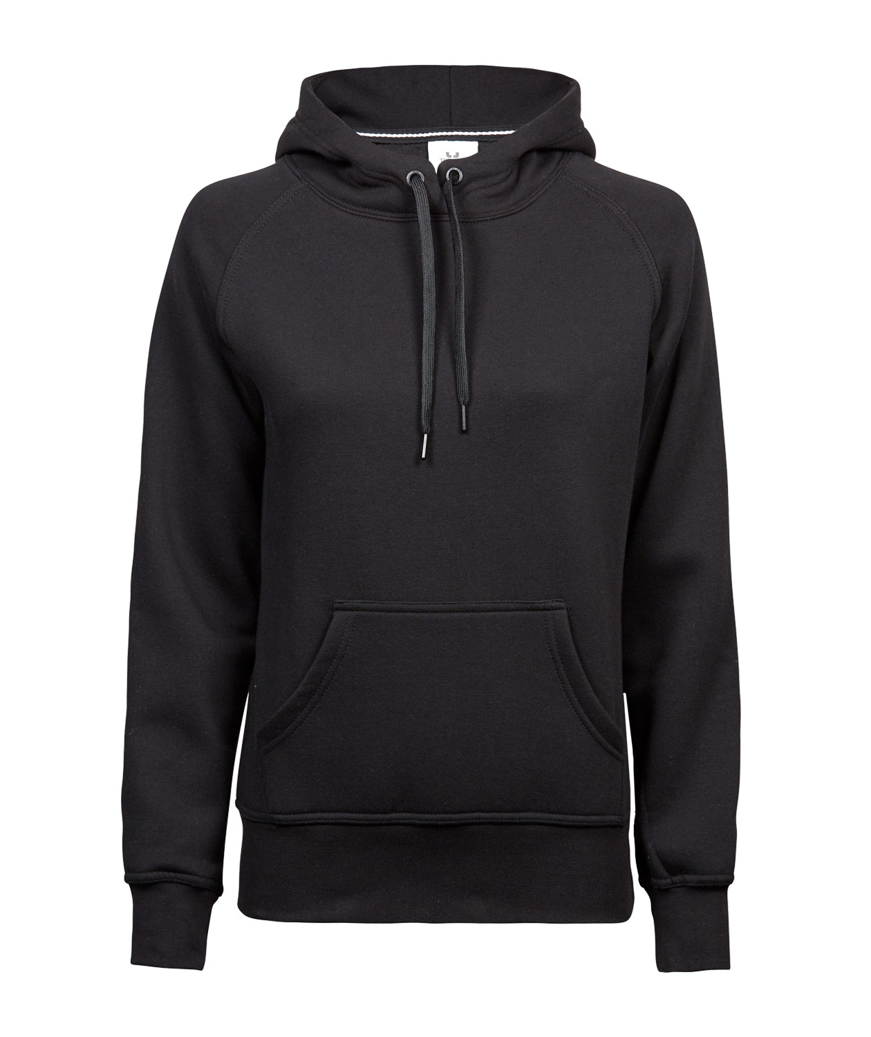 Tee Jays hoodie, dam, Svart