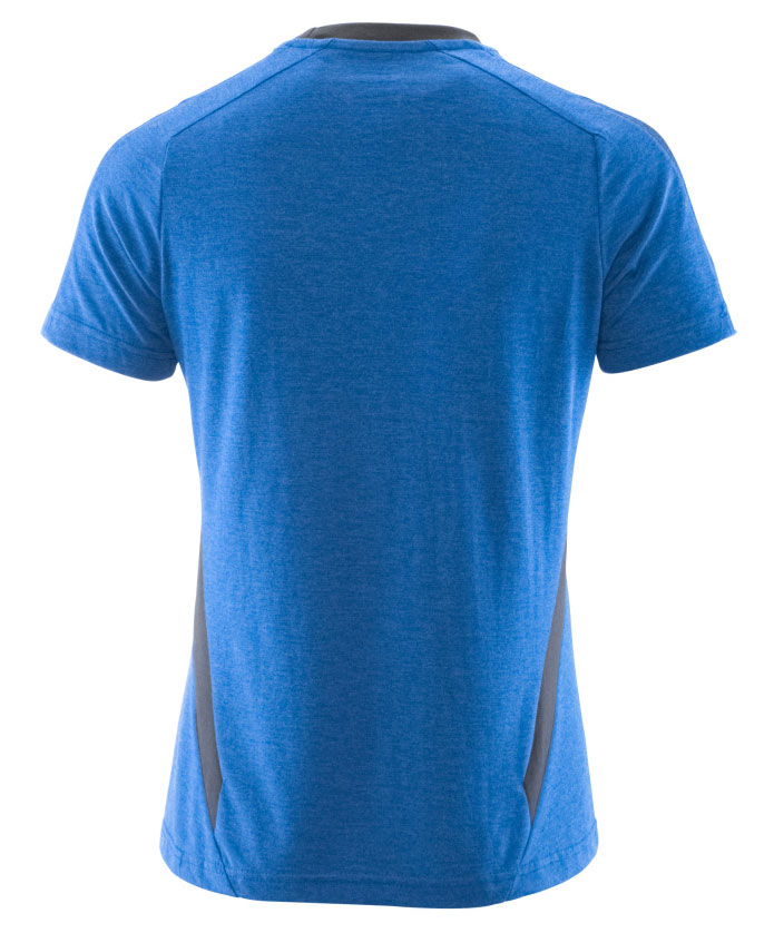 Mascot Accelerate women's T-shirt, Azure Blue/Dark Navy, large image number 1