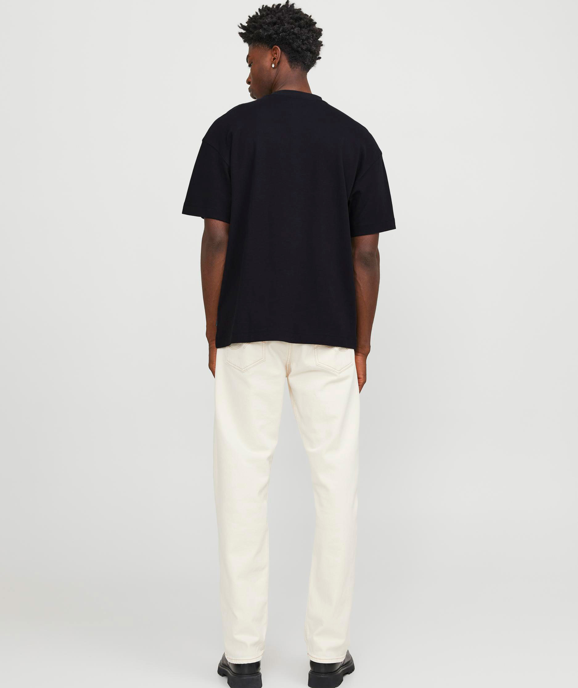 Jack & Jones JJEURBAN EDGE T-shirt, Black, large image number 6