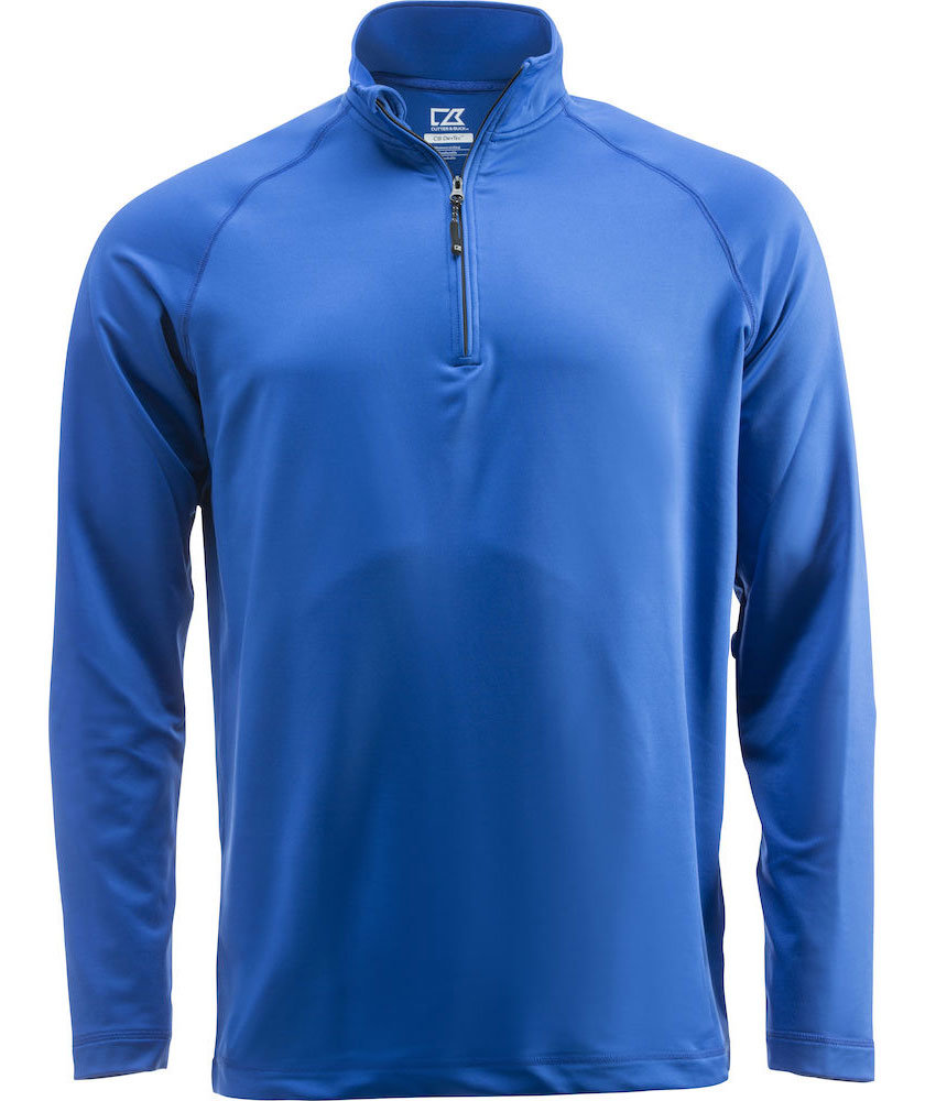 Cutter & Buck Coos Bay halfzip sweatshirt, Kungsbl&aring;, Kungsbl&aring;, swatch