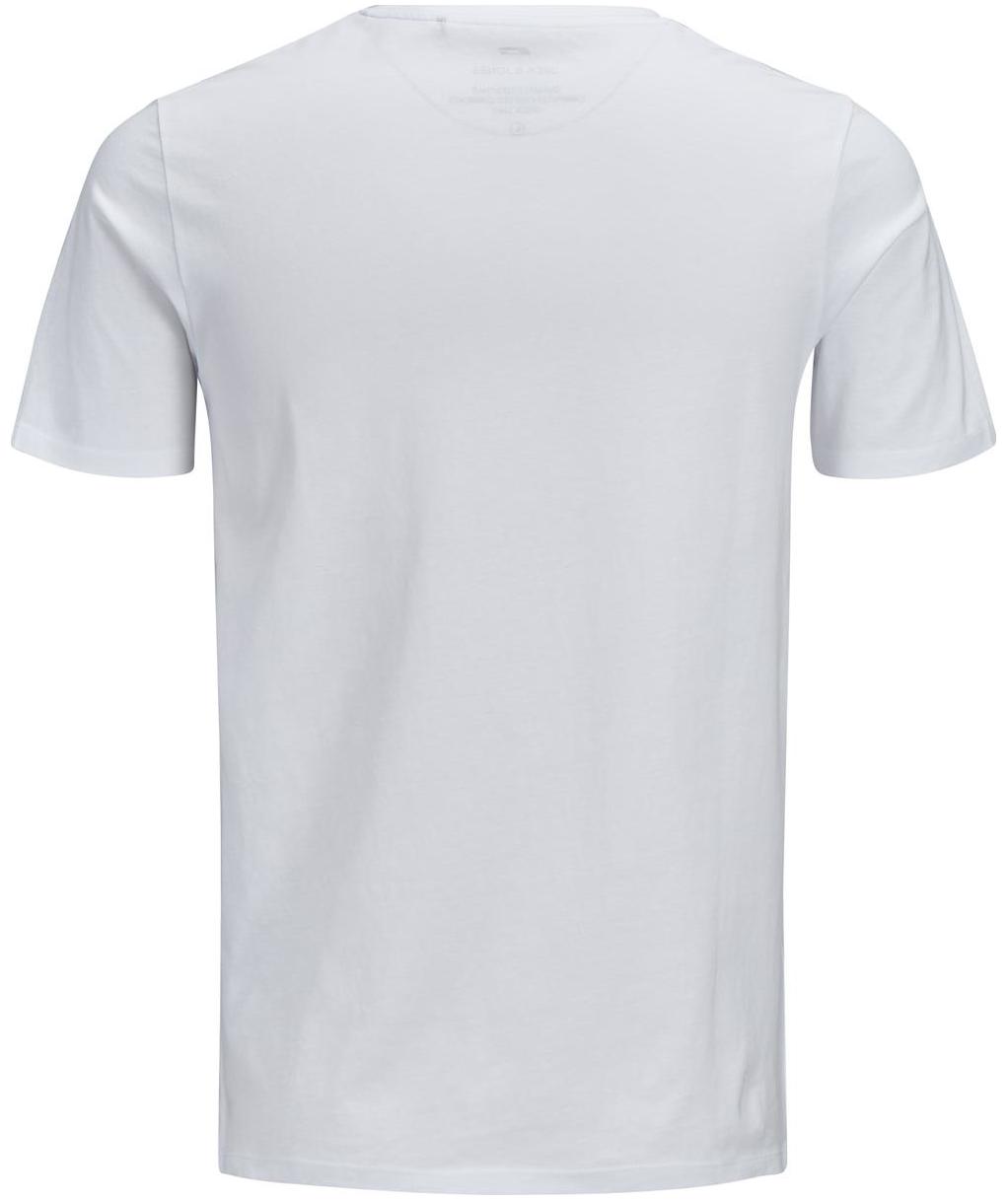 Jack & Jones Plus JJECORP LOGO T-shirt, White, large image number 2