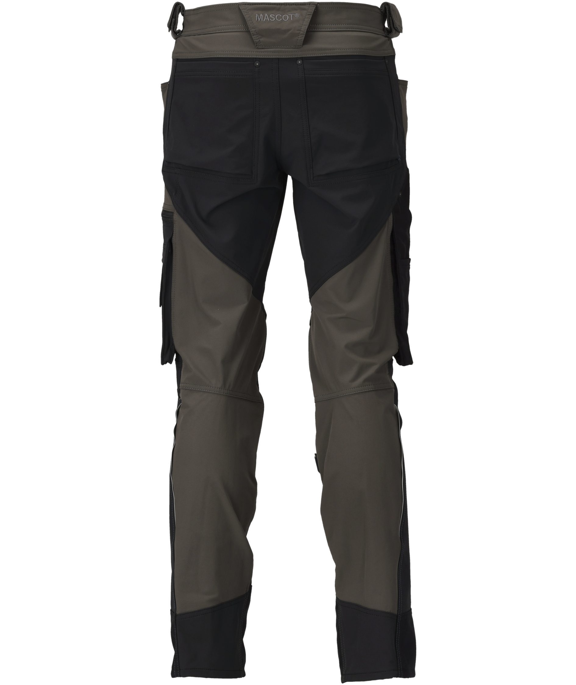 Mascot Advanced Arbeitshose full stretch, Dunkel Anthrazit/Schwarz, large image number 1