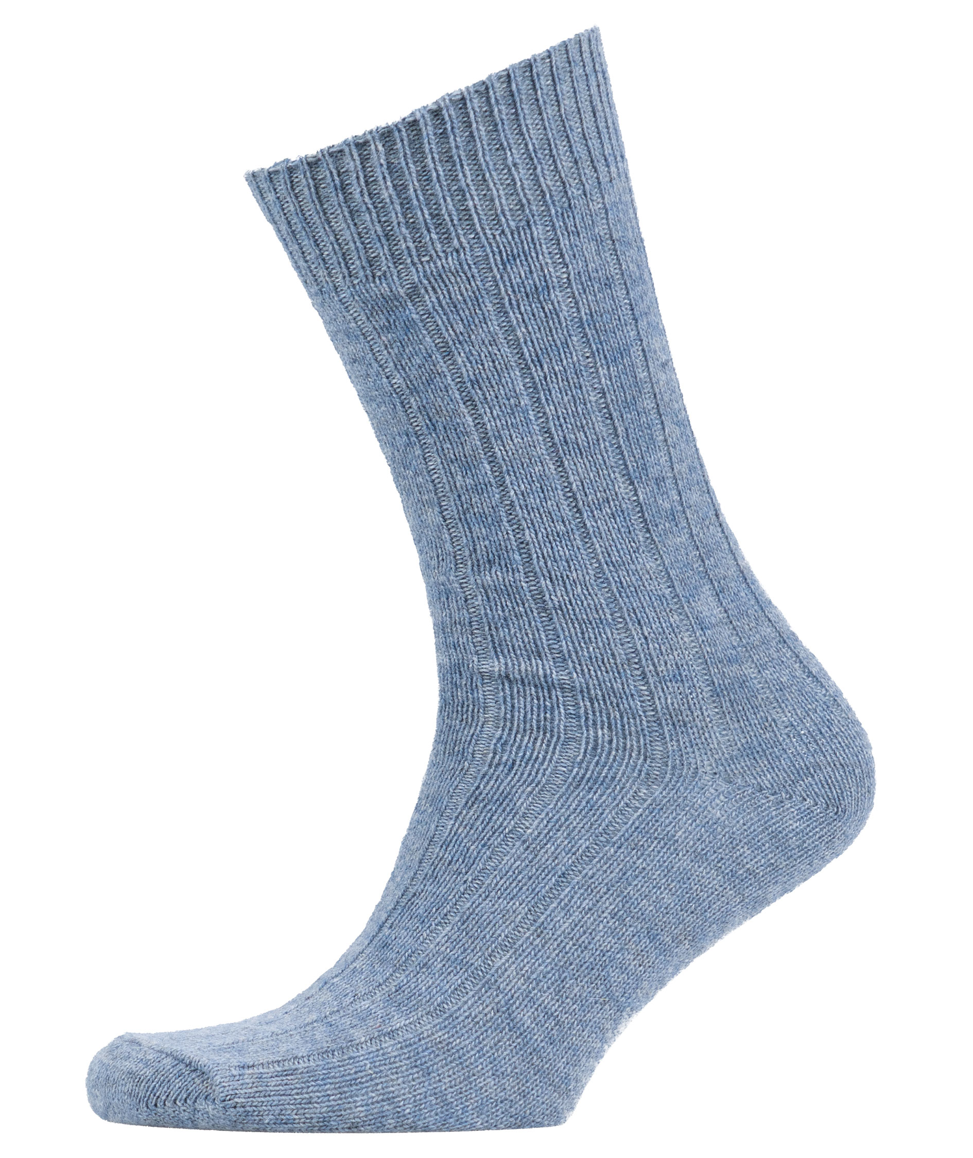 Westborn 3-pack wool socks, Sea Blue melange
